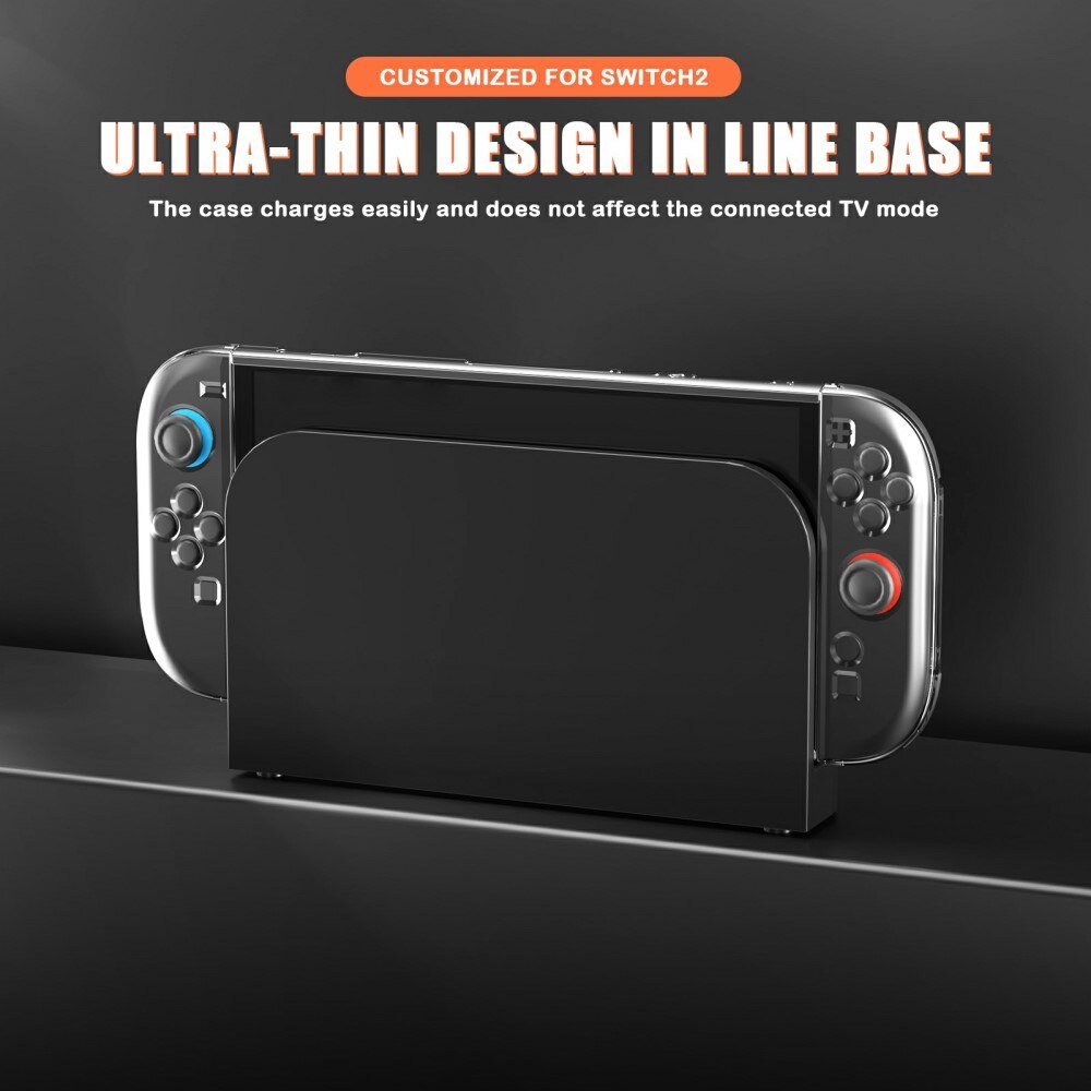 Cover Nintendo Switch 2 Trasparente