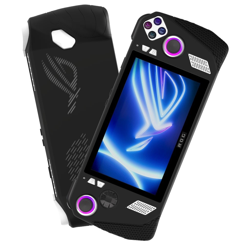 Silicone Case with Thumb Grip Asus ROG Ally, nero