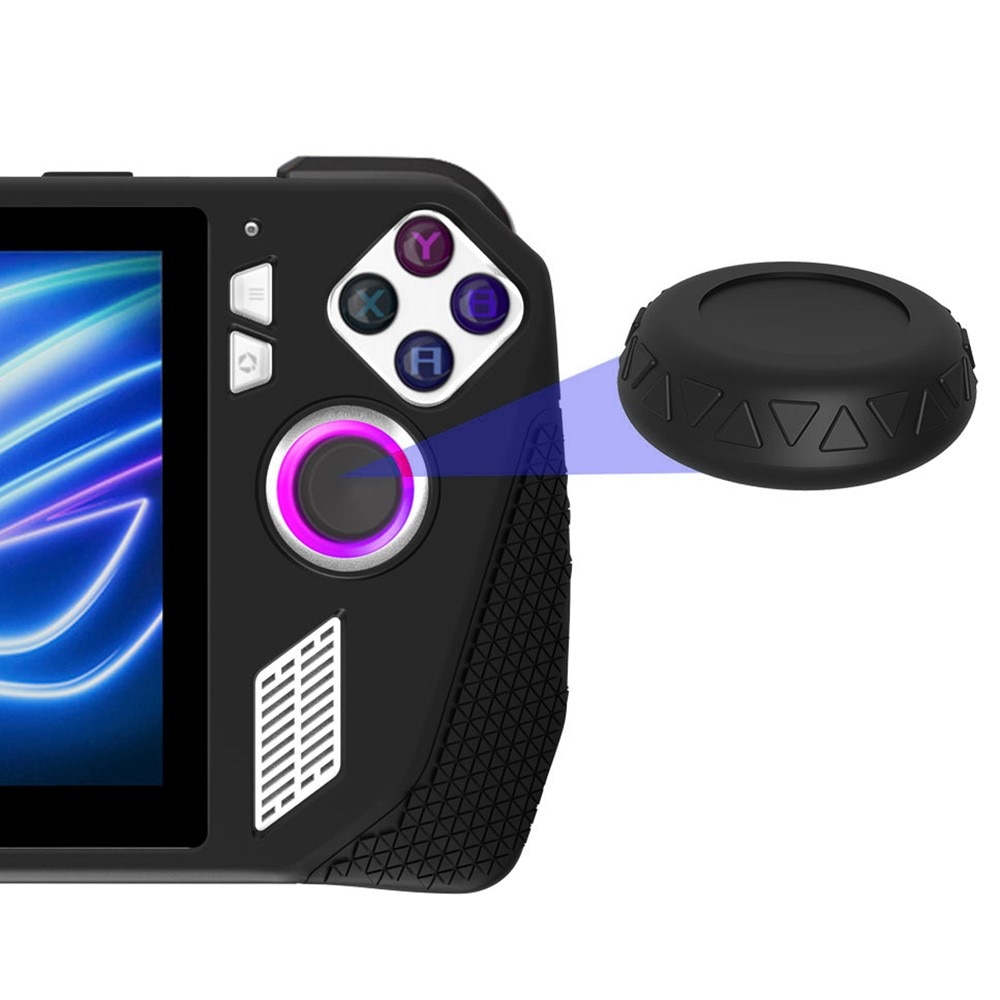 Silicone Case with Thumb Grip Asus ROG Ally, nero