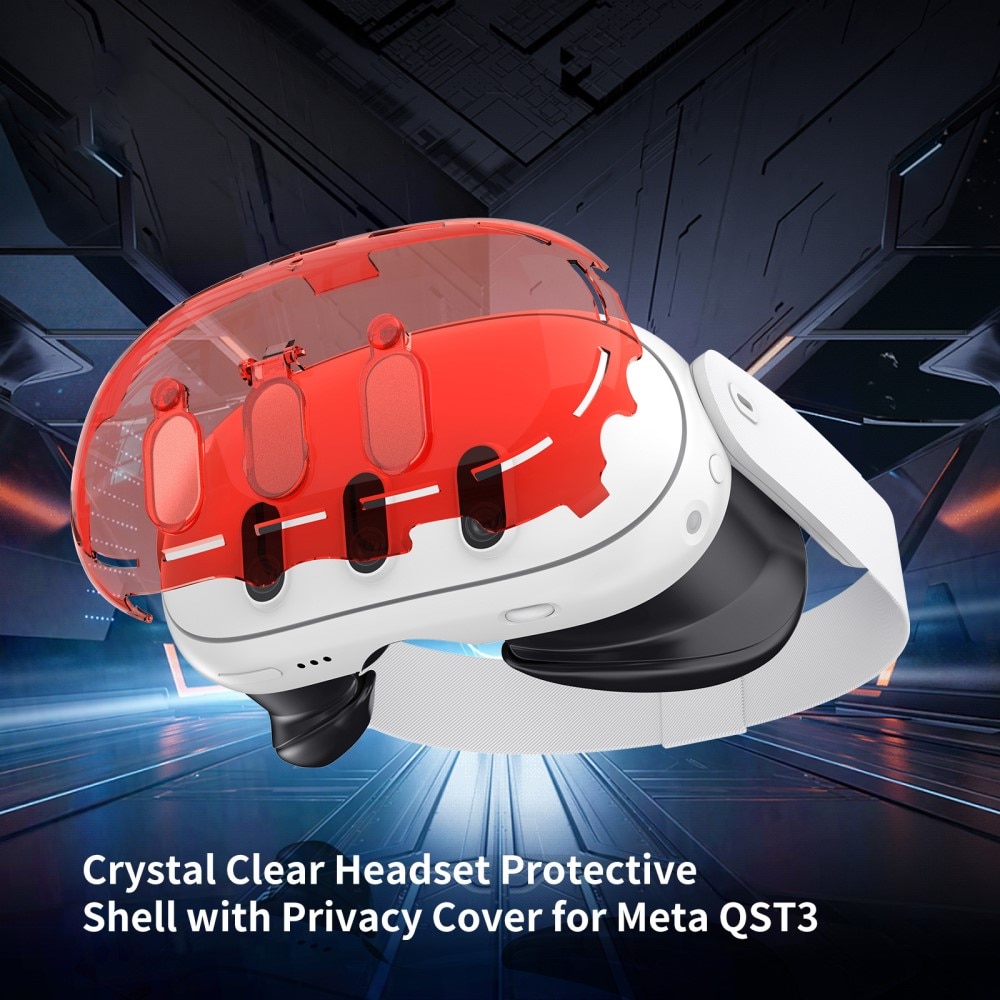 Cover Meta Quest 3 VR, trasparente