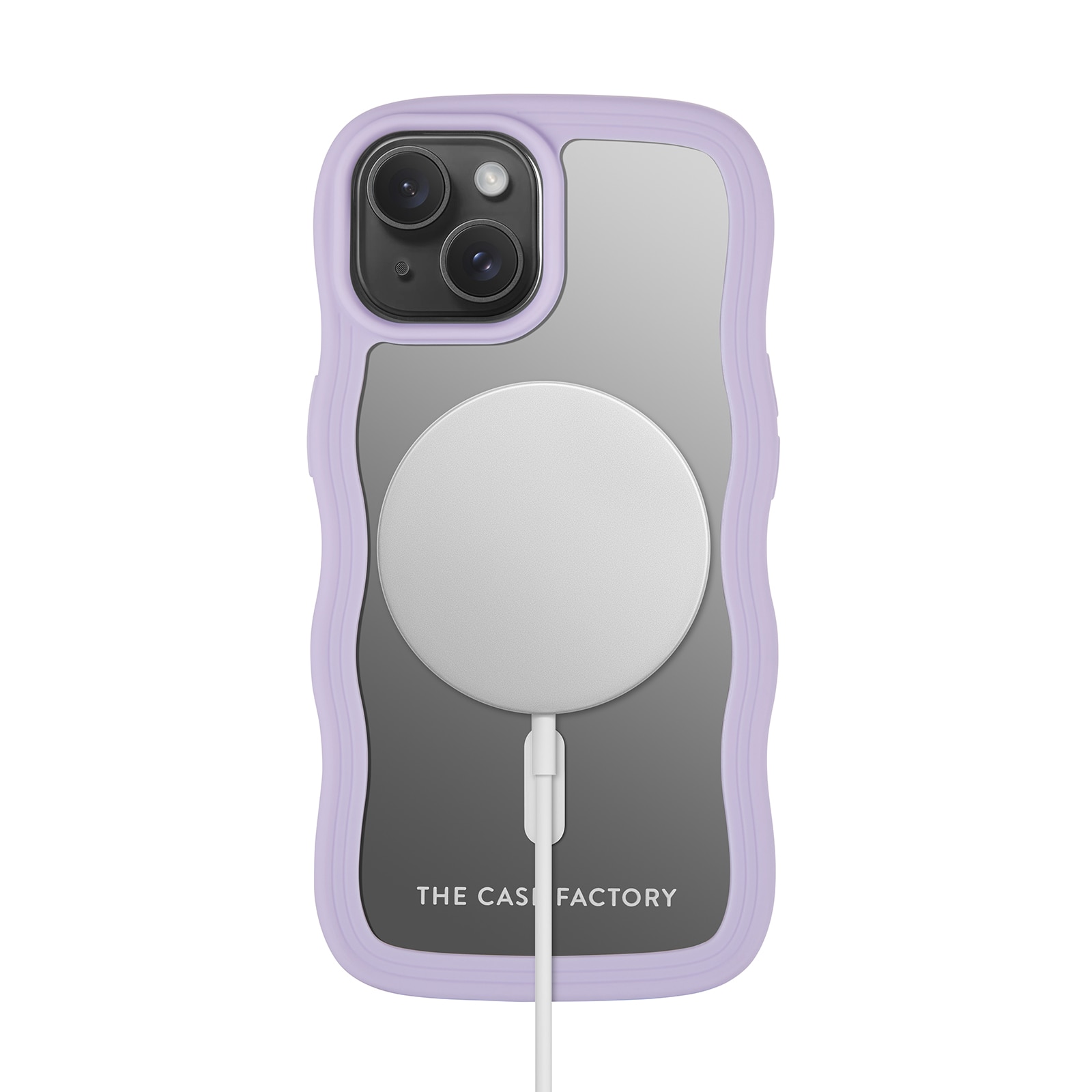 The Wave Mag Case iPhone 15 Viola