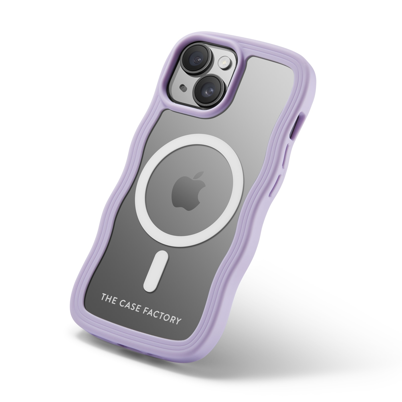 The Wave Mag Case iPhone 15 Viola