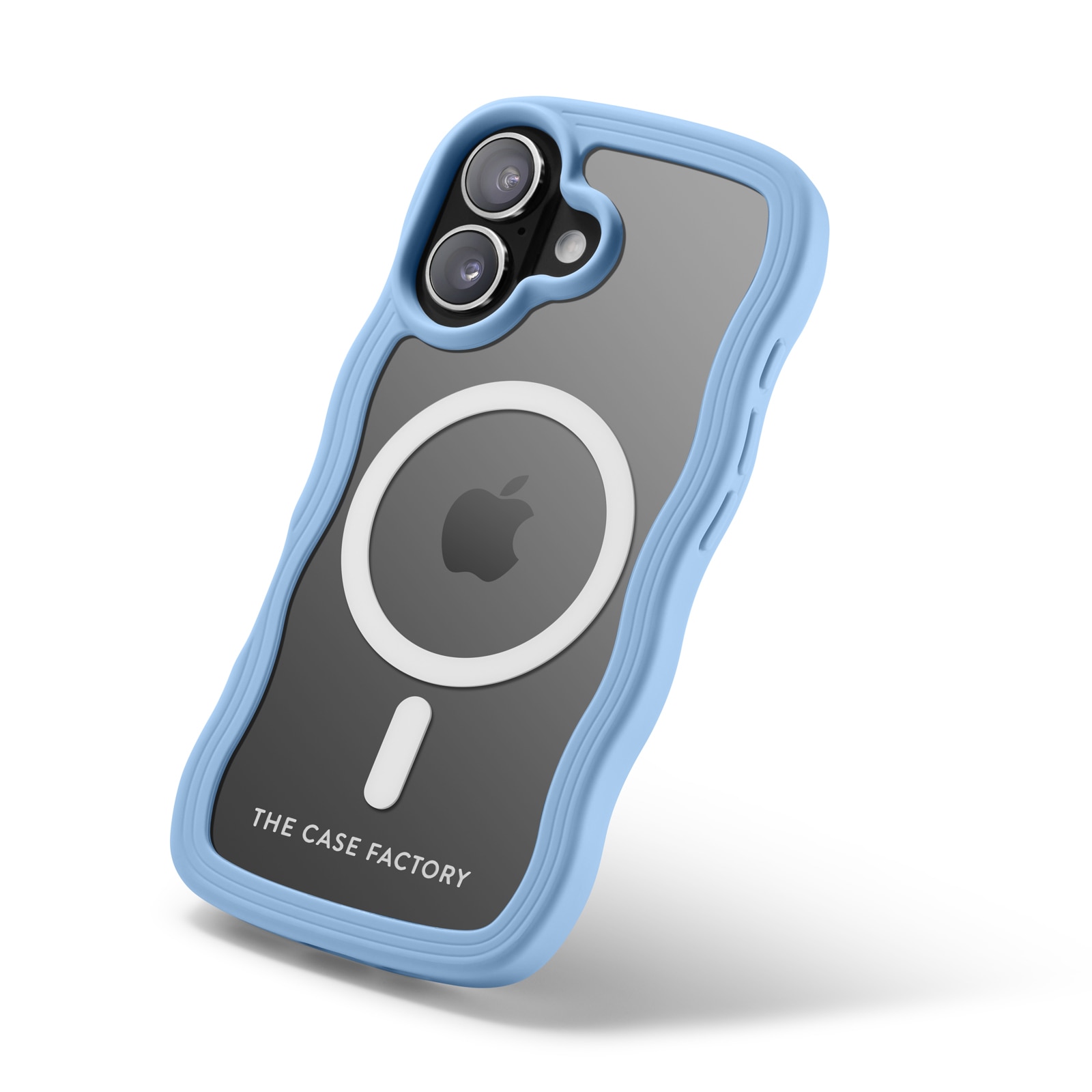The Wave Mag Case iPhone 16 Blu