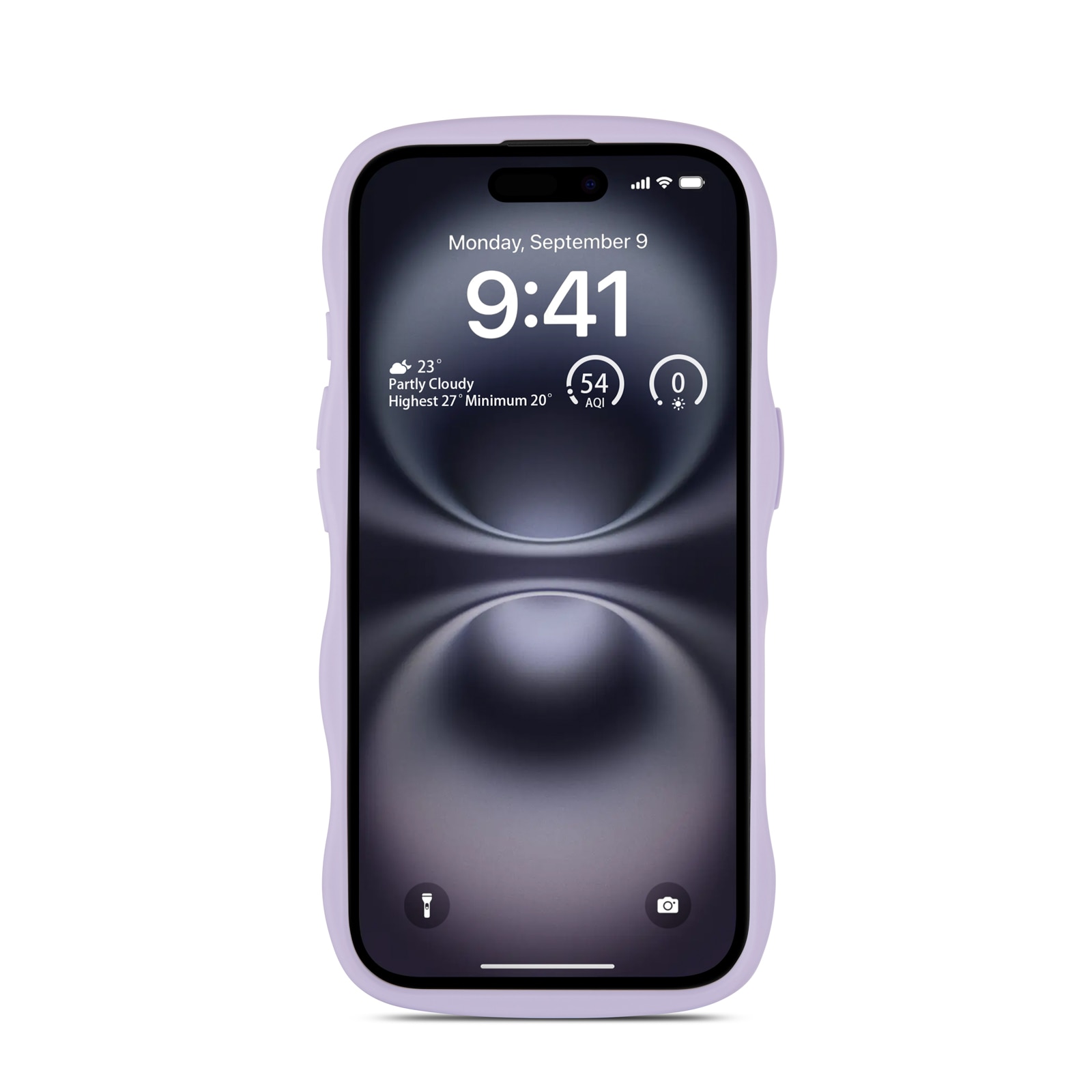 The Wave Mag Case iPhone 16 Viola