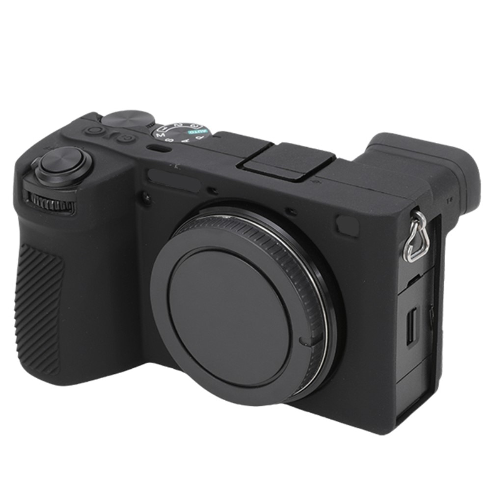 Cover in silicone Sony A6700 nero