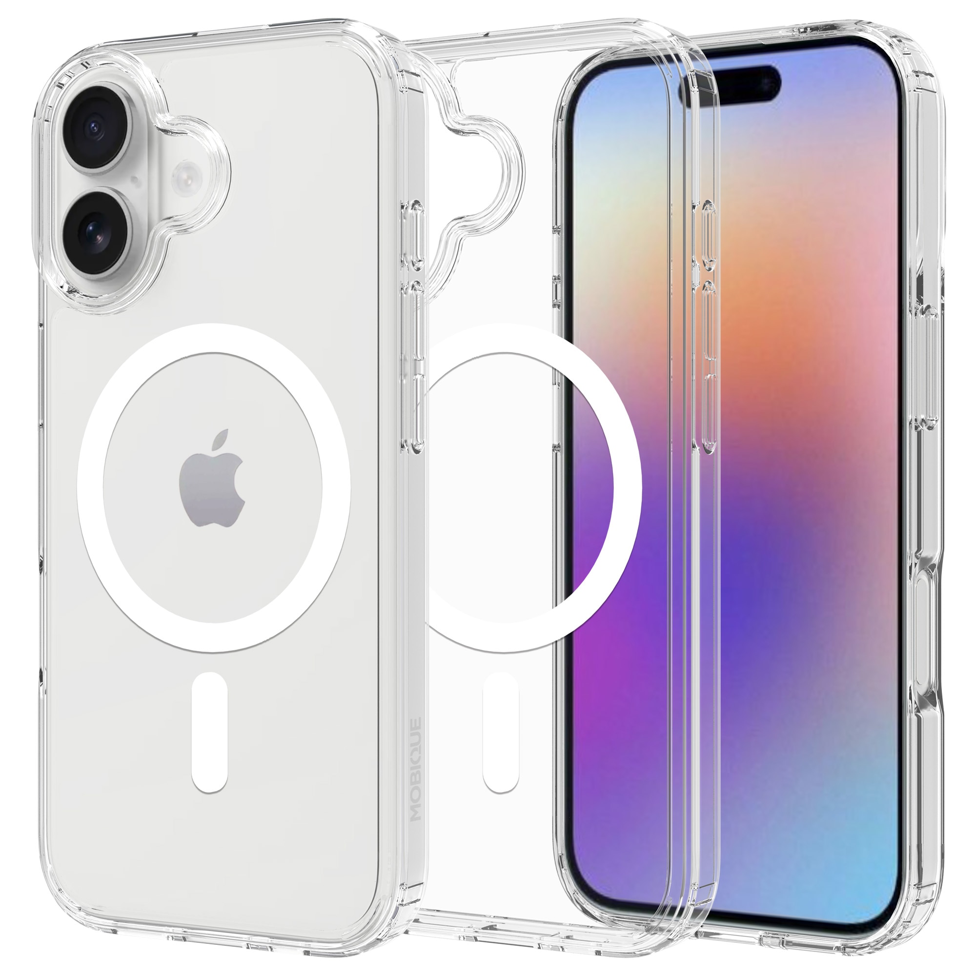 Cover ibride con MagSafe iPhone 17 Trasparente