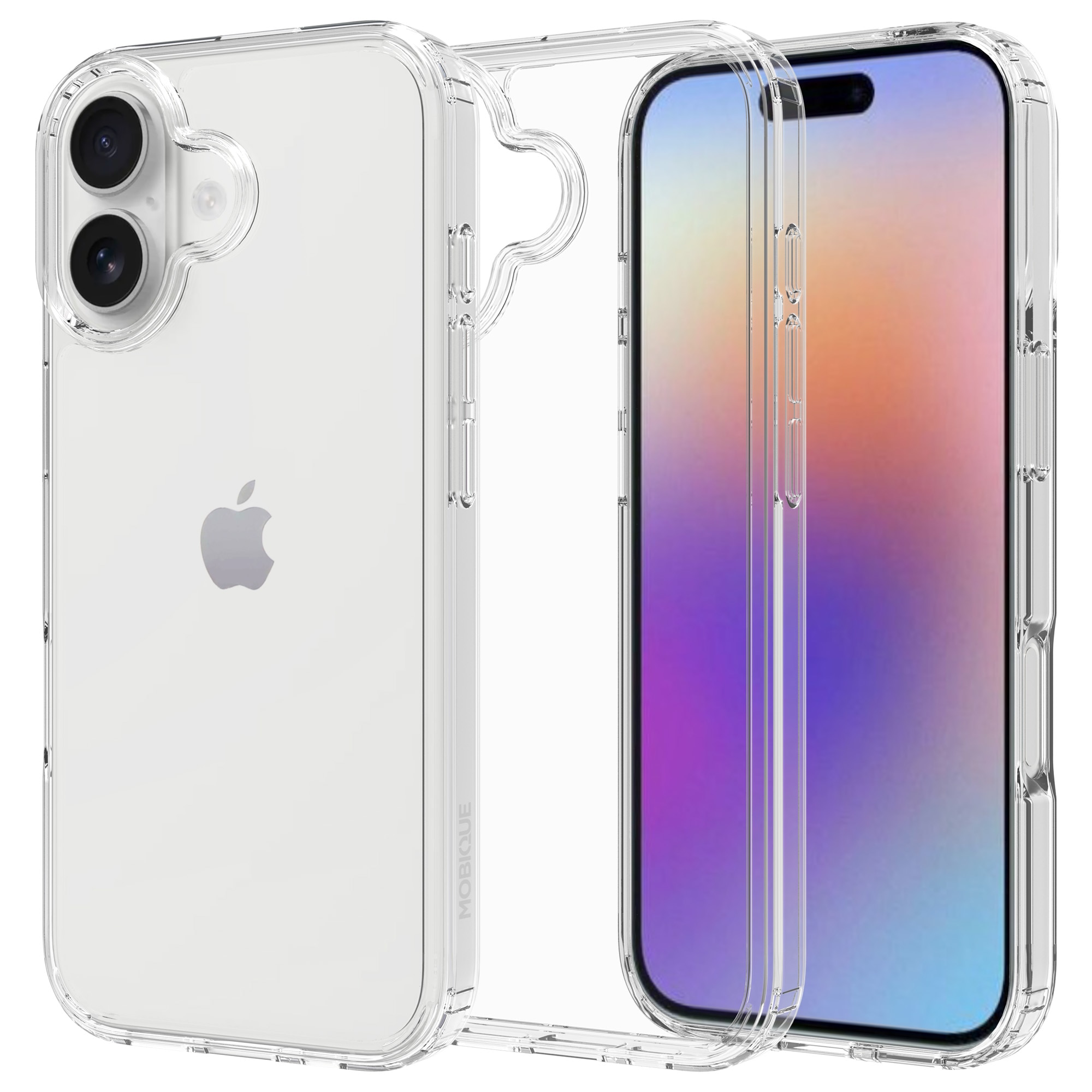 Cover ibride per iPhone 17 Trasparente