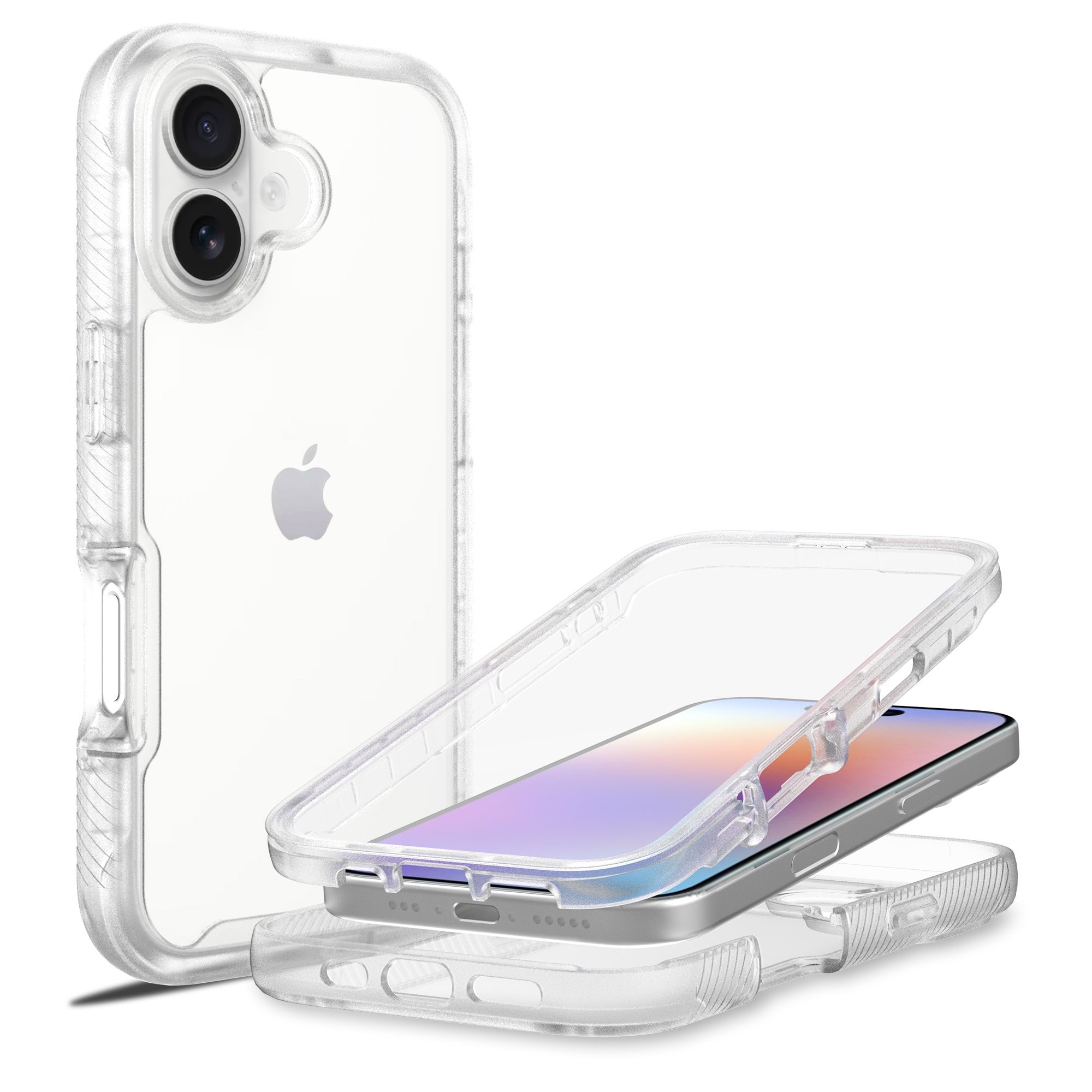 Cover Full Protection iPhone 17 Trasparente