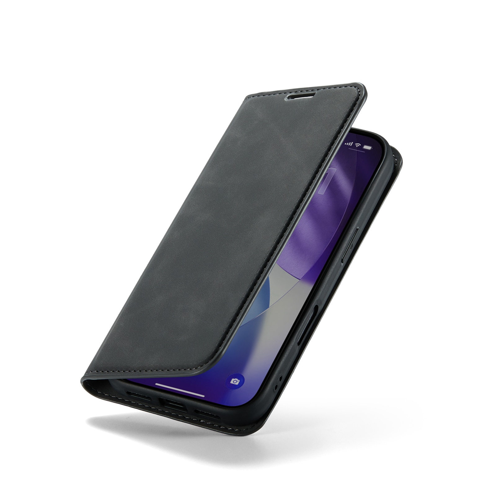Cover portafoglio sottili iPhone 17 Pro Max Nero