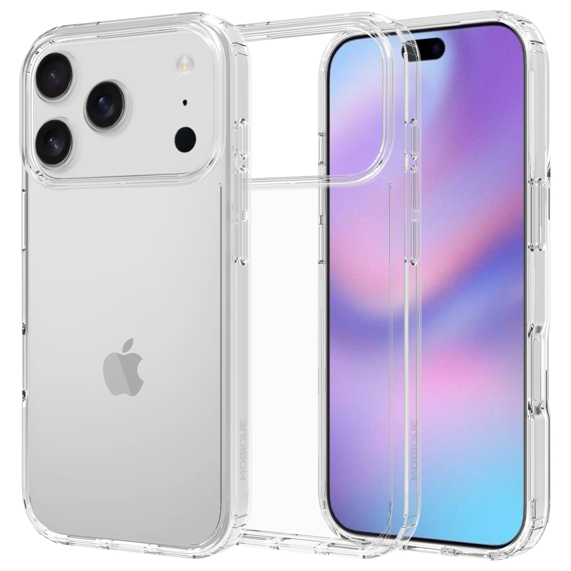 Cover ibride per iPhone 17 Air Trasparente