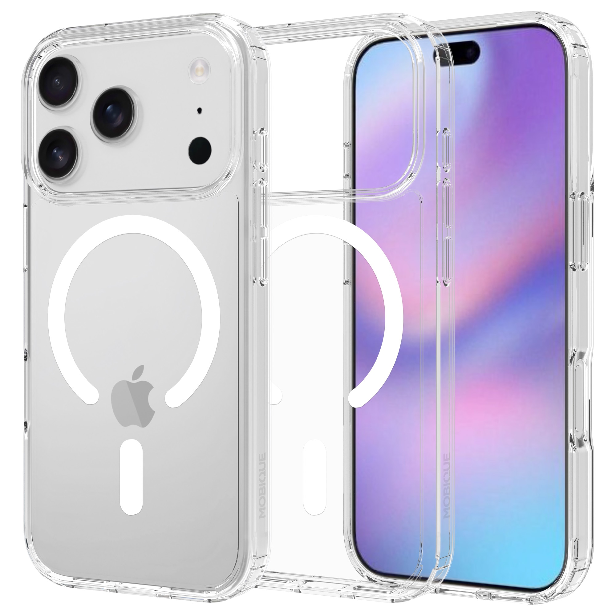 Cover ibride con MagSafe iPhone 17 Air Trasparente