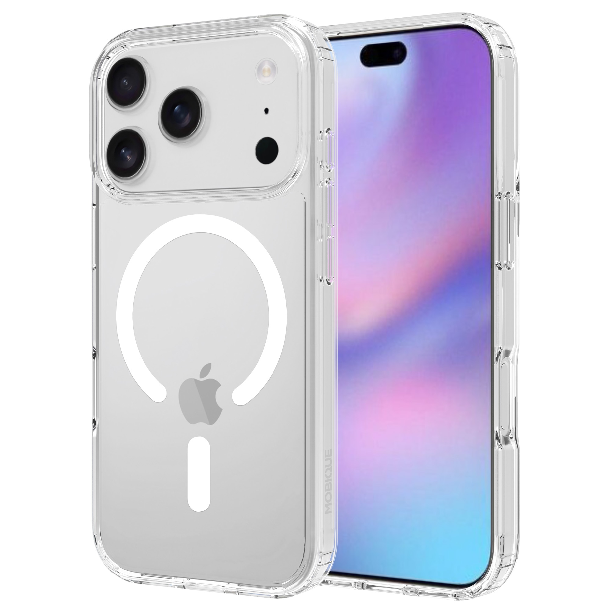 Cover ibride con MagSafe iPhone 17 Pro Max Trasparente