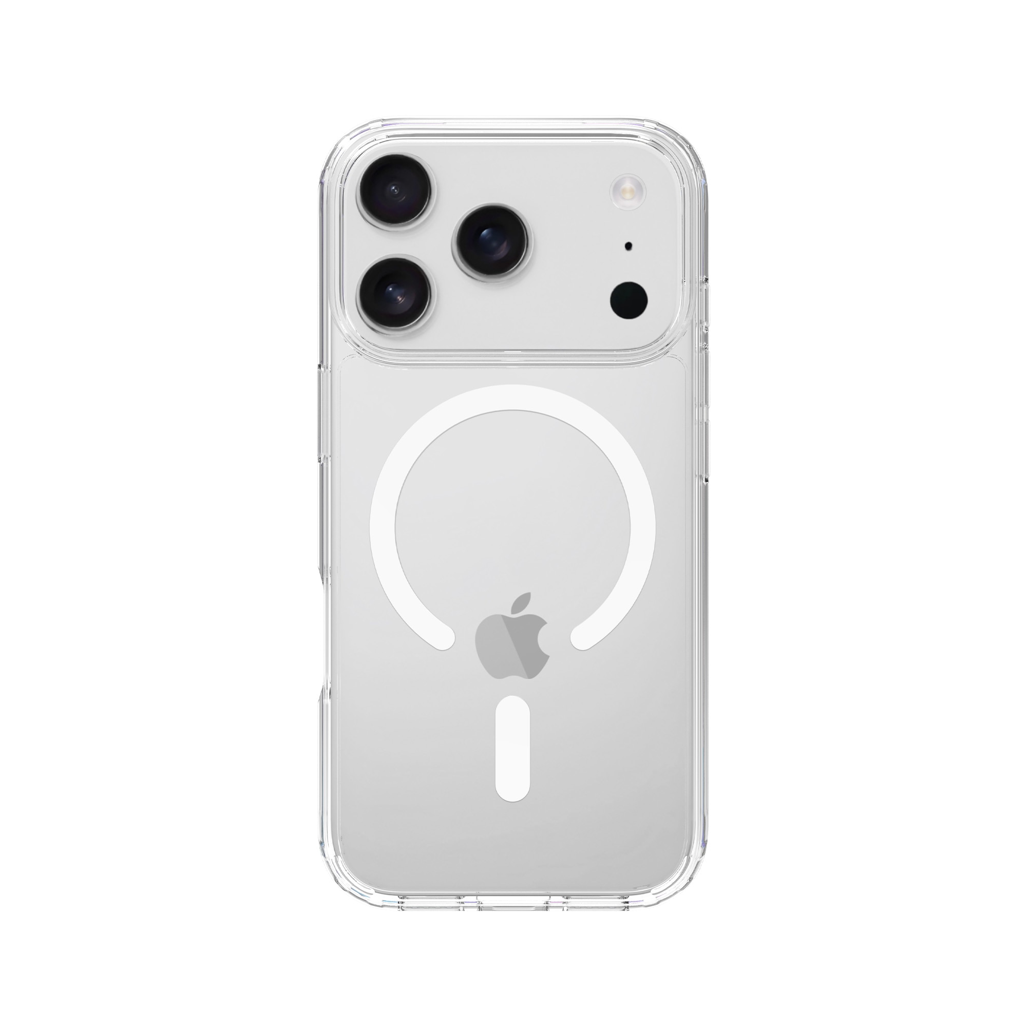 Cover ibride con MagSafe iPhone 17 Pro Max Trasparente