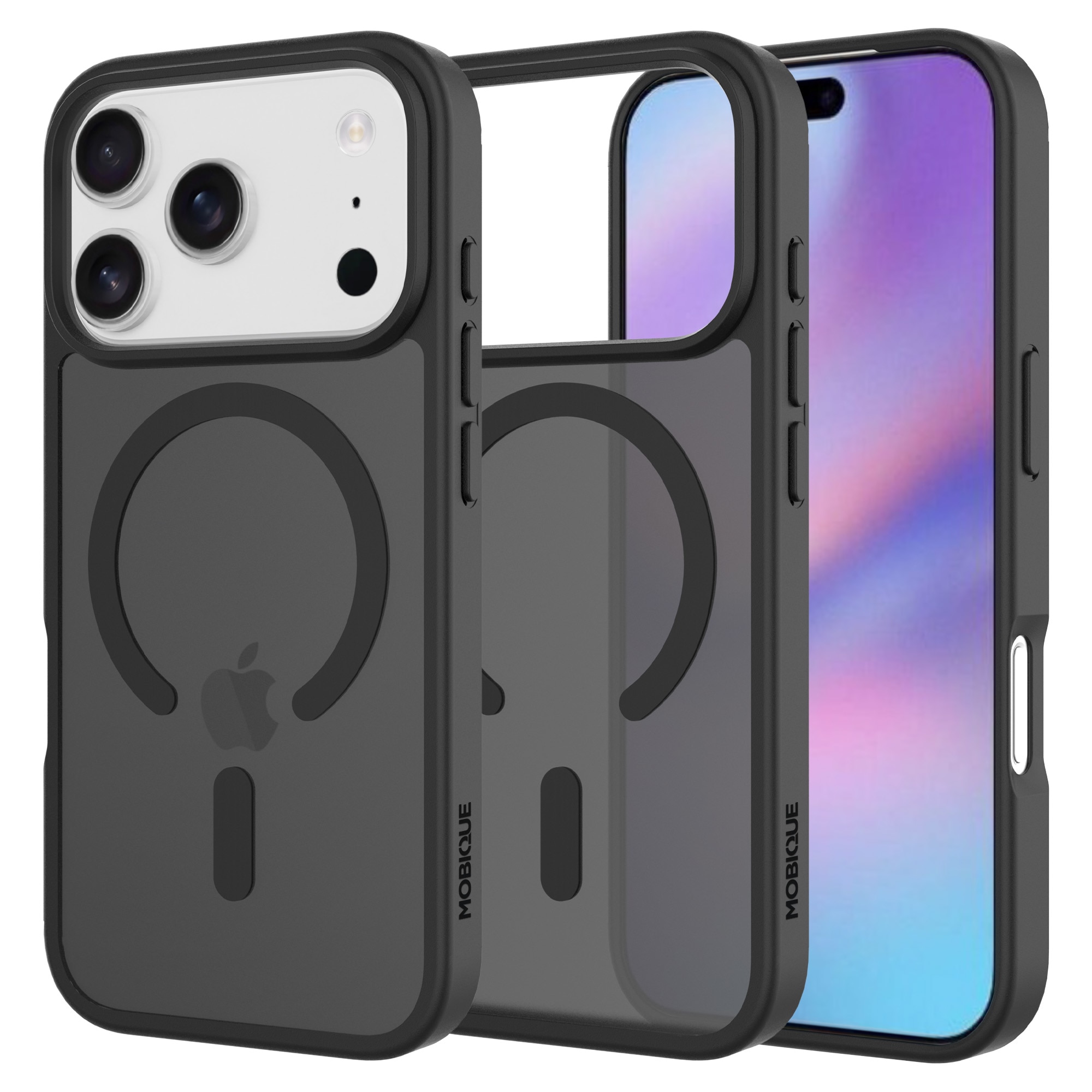 Cover Magnetic Hybrid iPhone 17 Air Frosted Black