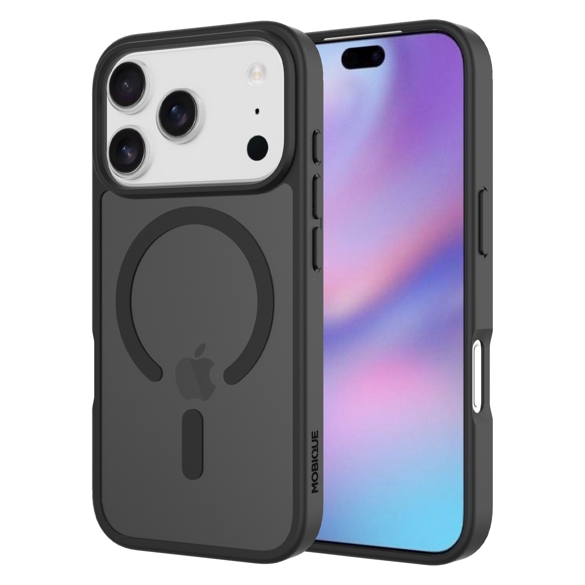 Cover Magnetic Hybrid iPhone 17 Pro Frosted Black