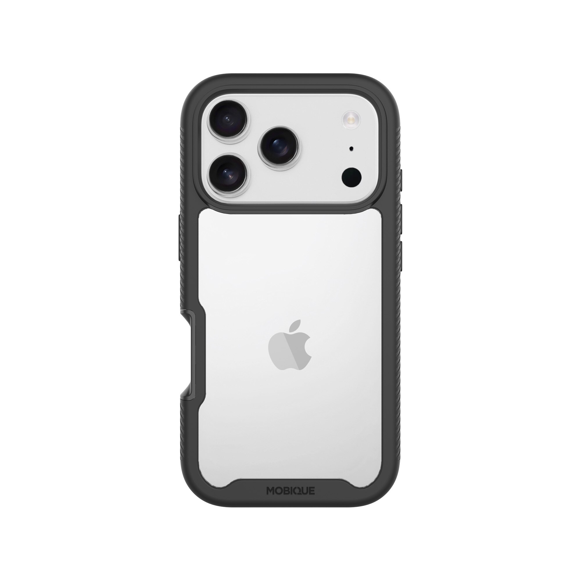 Cover Full Protection iPhone 17 Pro Nero/trasparente