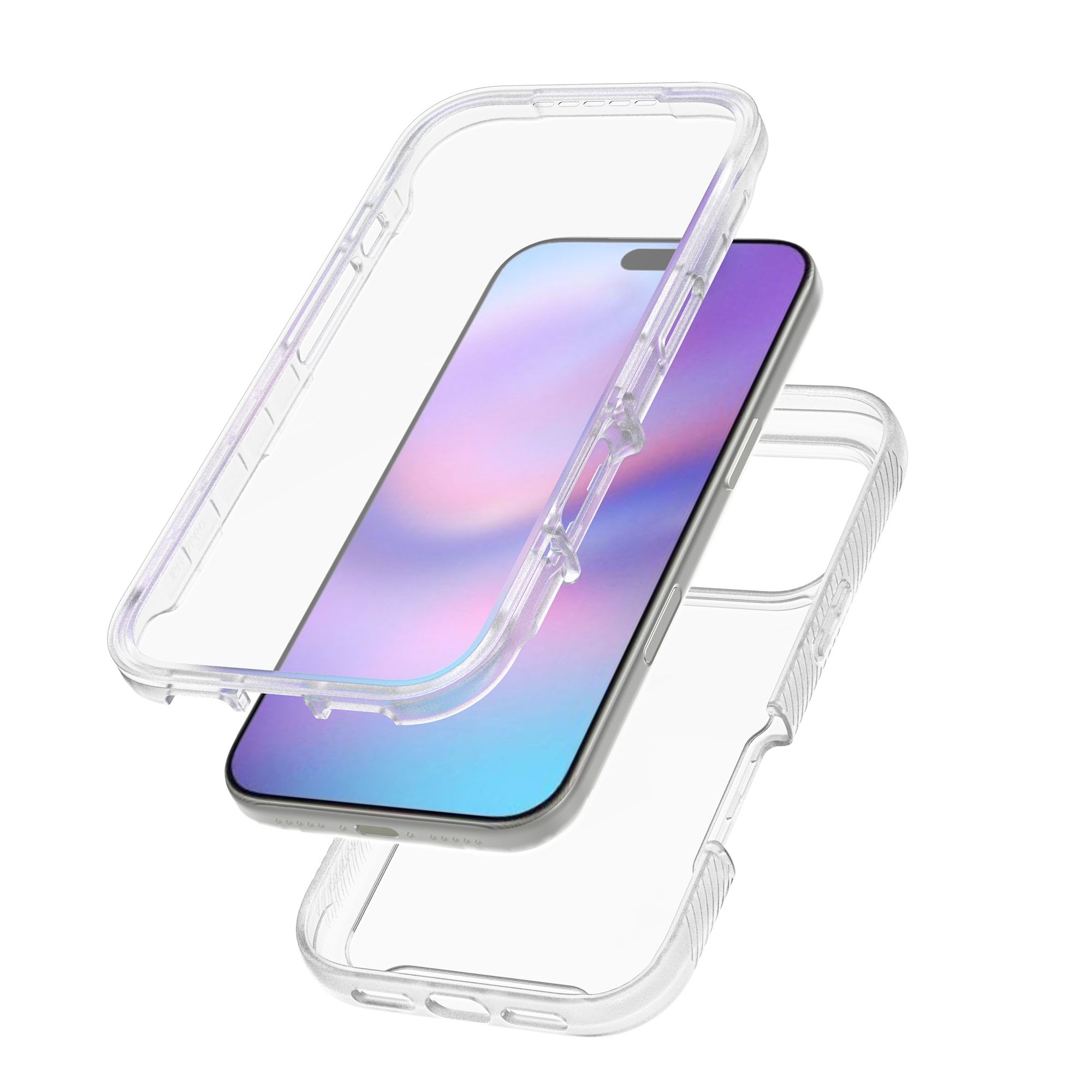 Cover Full Protection iPhone 17 Pro Max Trasparente