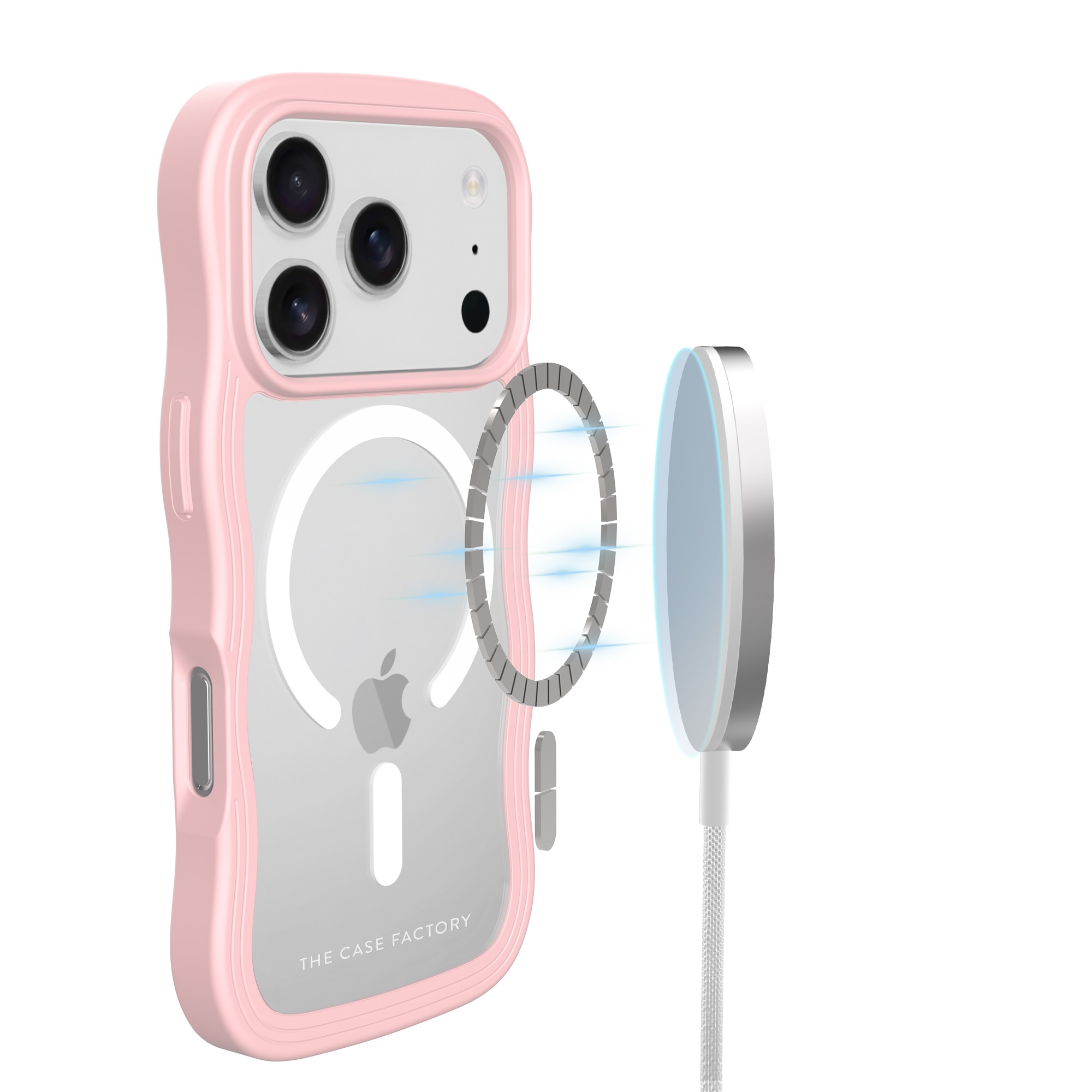 The Wave Mag Case iPhone 17 Pro Max Rosa