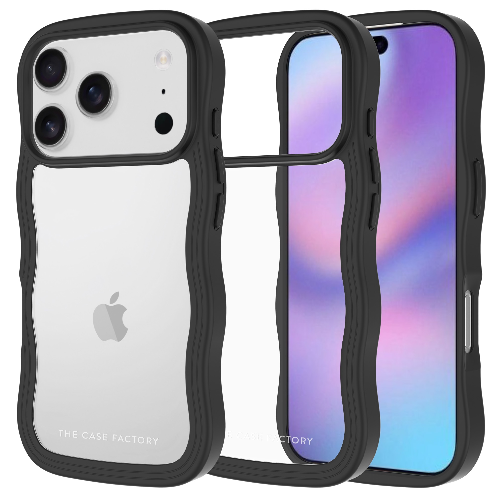 The Wave Case iPhone 17 Pro Nero