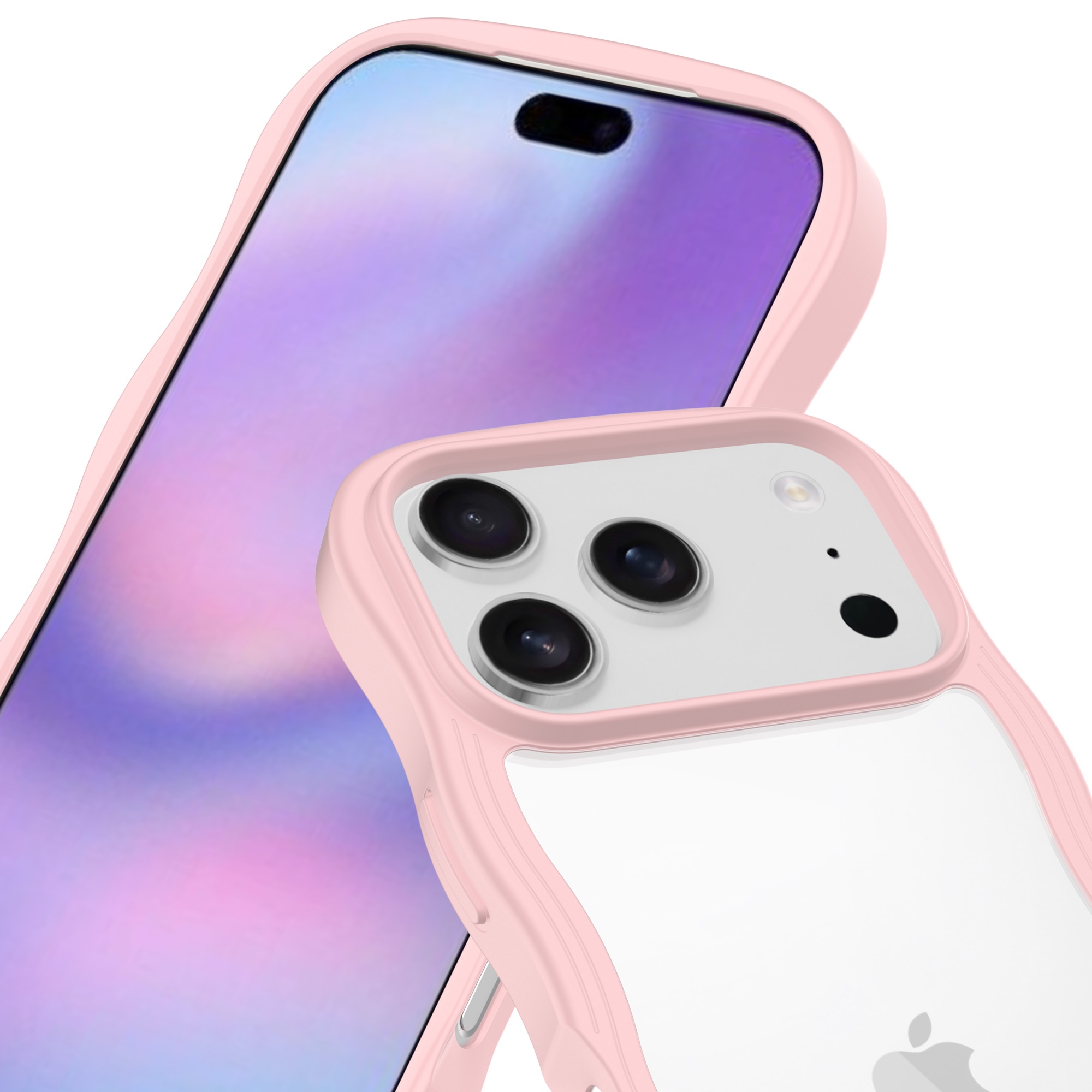 The Wave Case iPhone 17 Pro Rosa