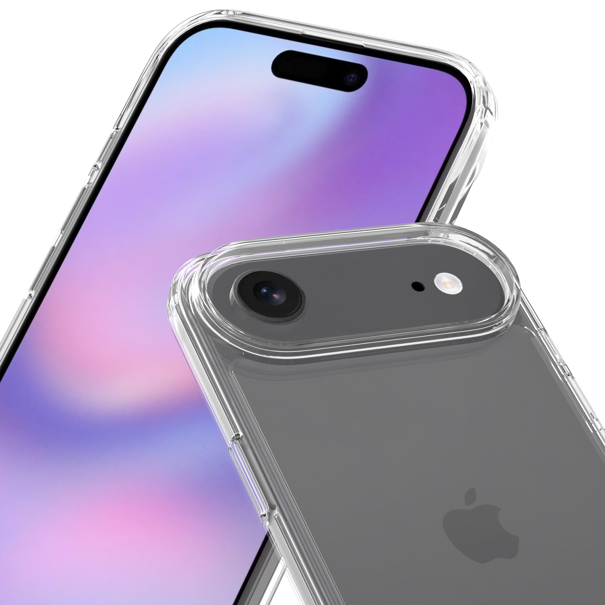 Cover ibride per iPhone Air Trasparente