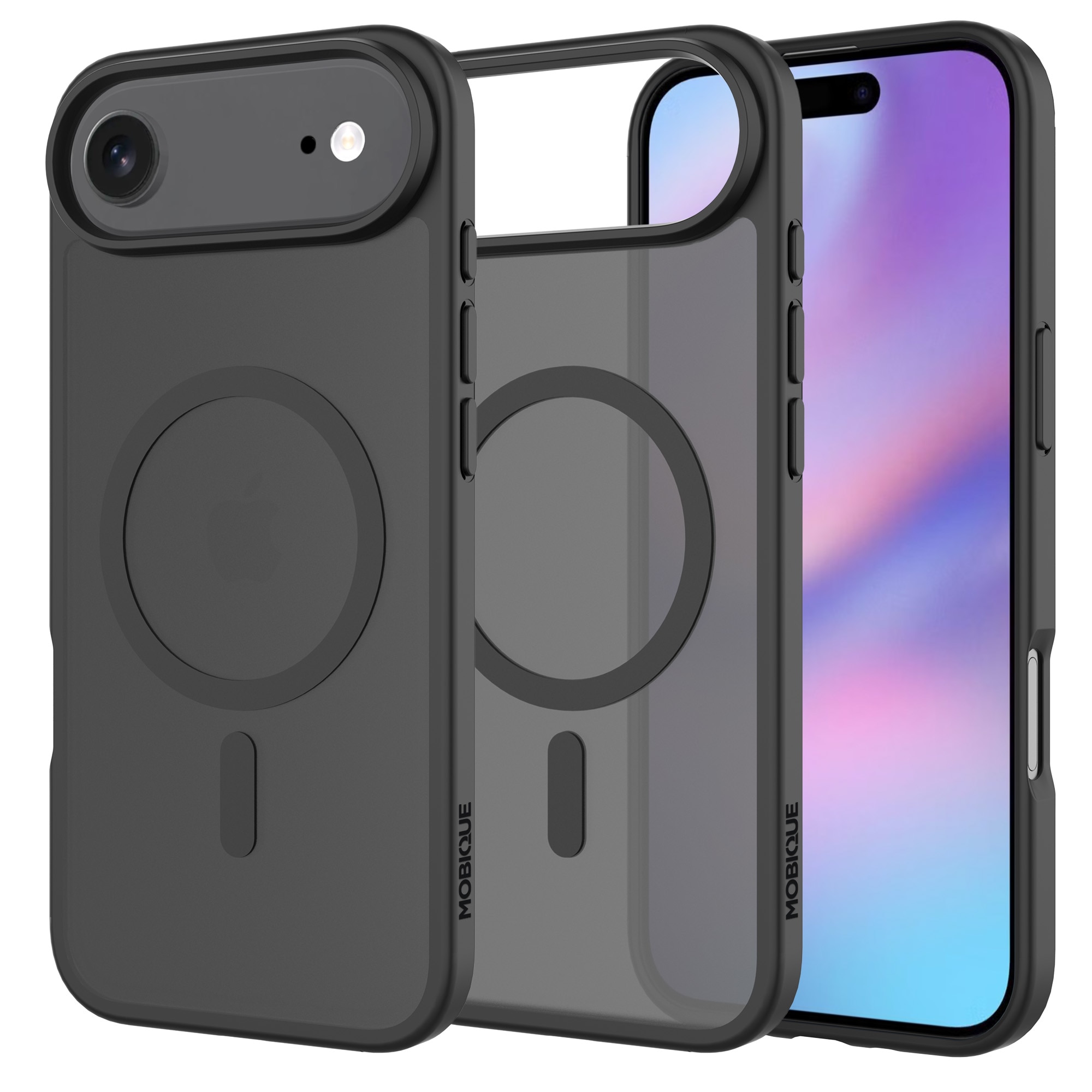Cover Magnetic Hybrid iPhone Air Frosted Black