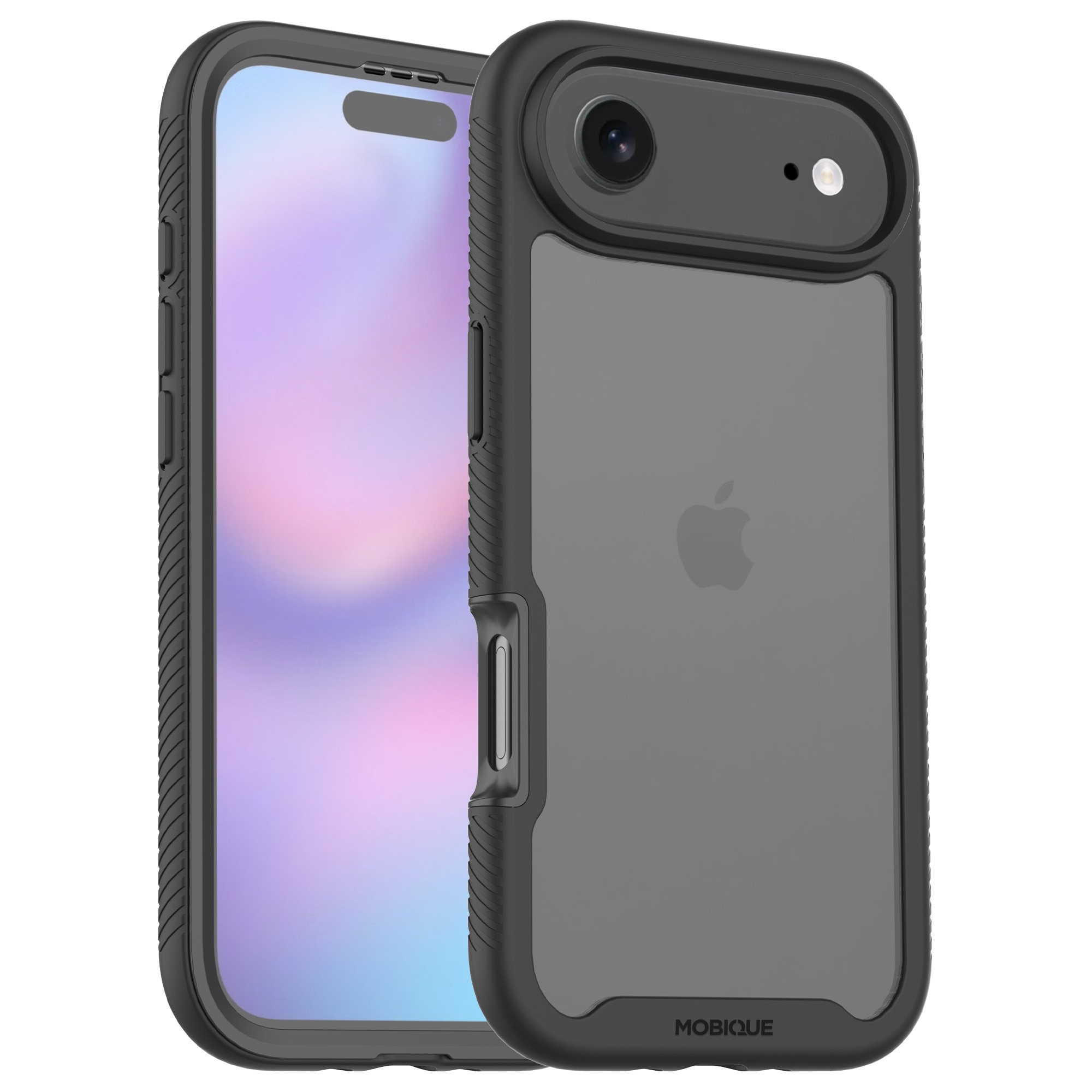Cover Full Protection iPhone 17 Air Nero/trasparente