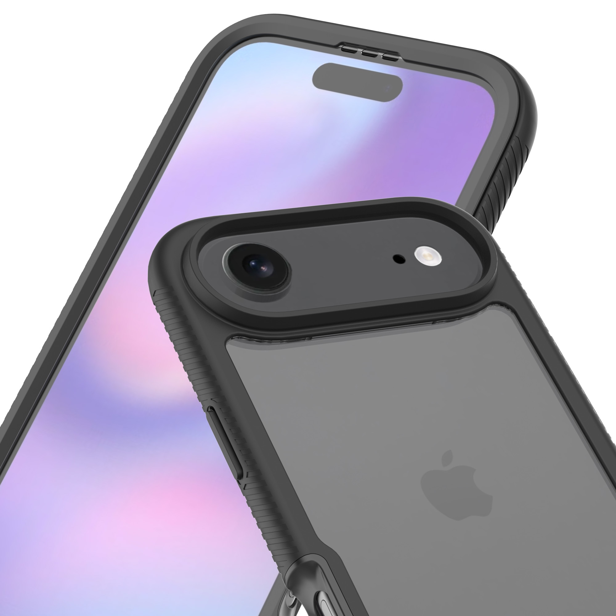 Cover Full Protection iPhone 17 Air Nero/trasparente