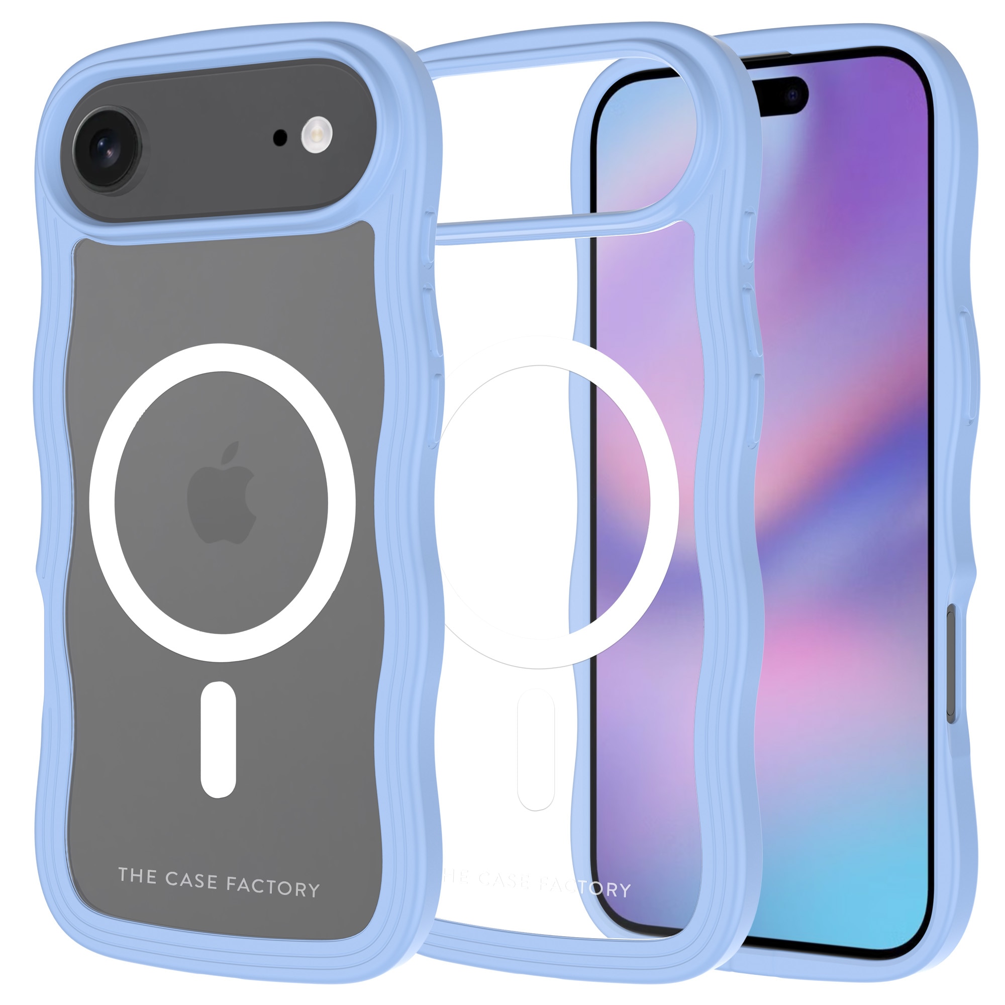 The Wave Mag Case iPhone Air Blu