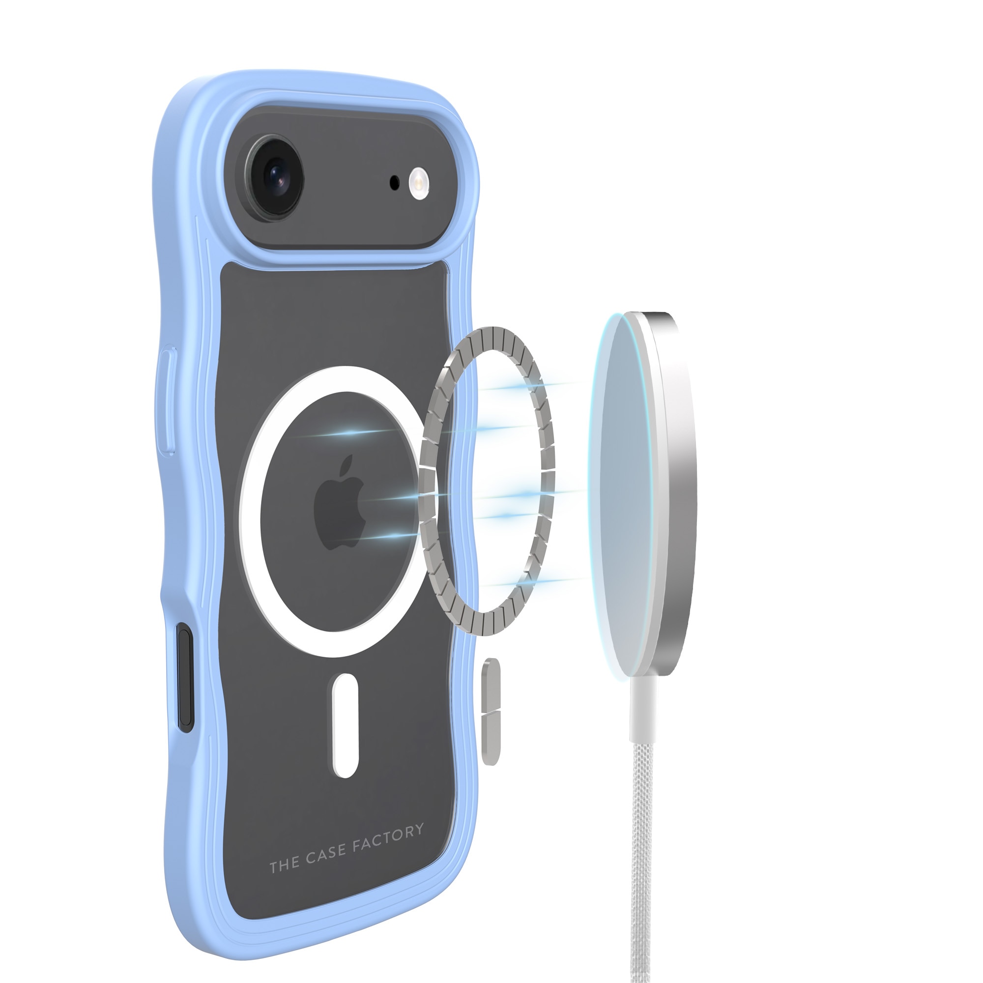 The Wave Mag Case iPhone Air Blu