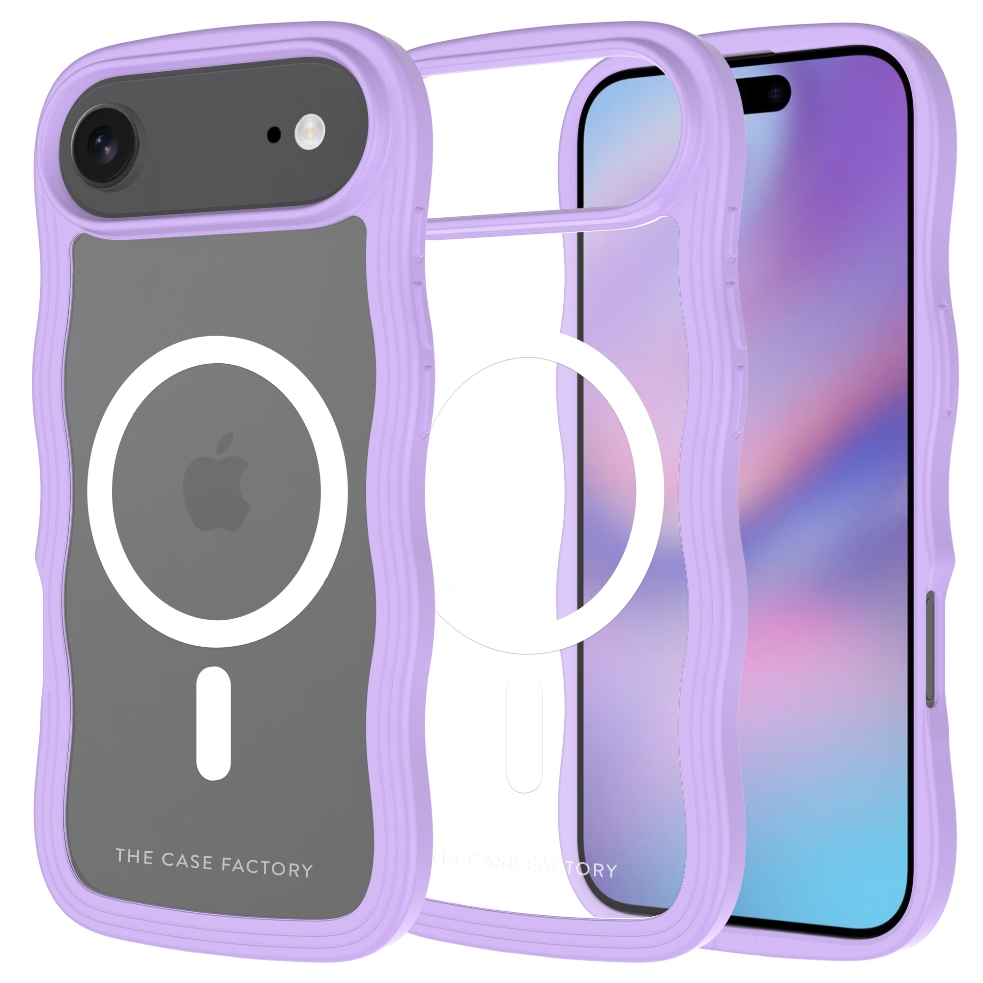 The Wave Mag Case iPhone Air Viola