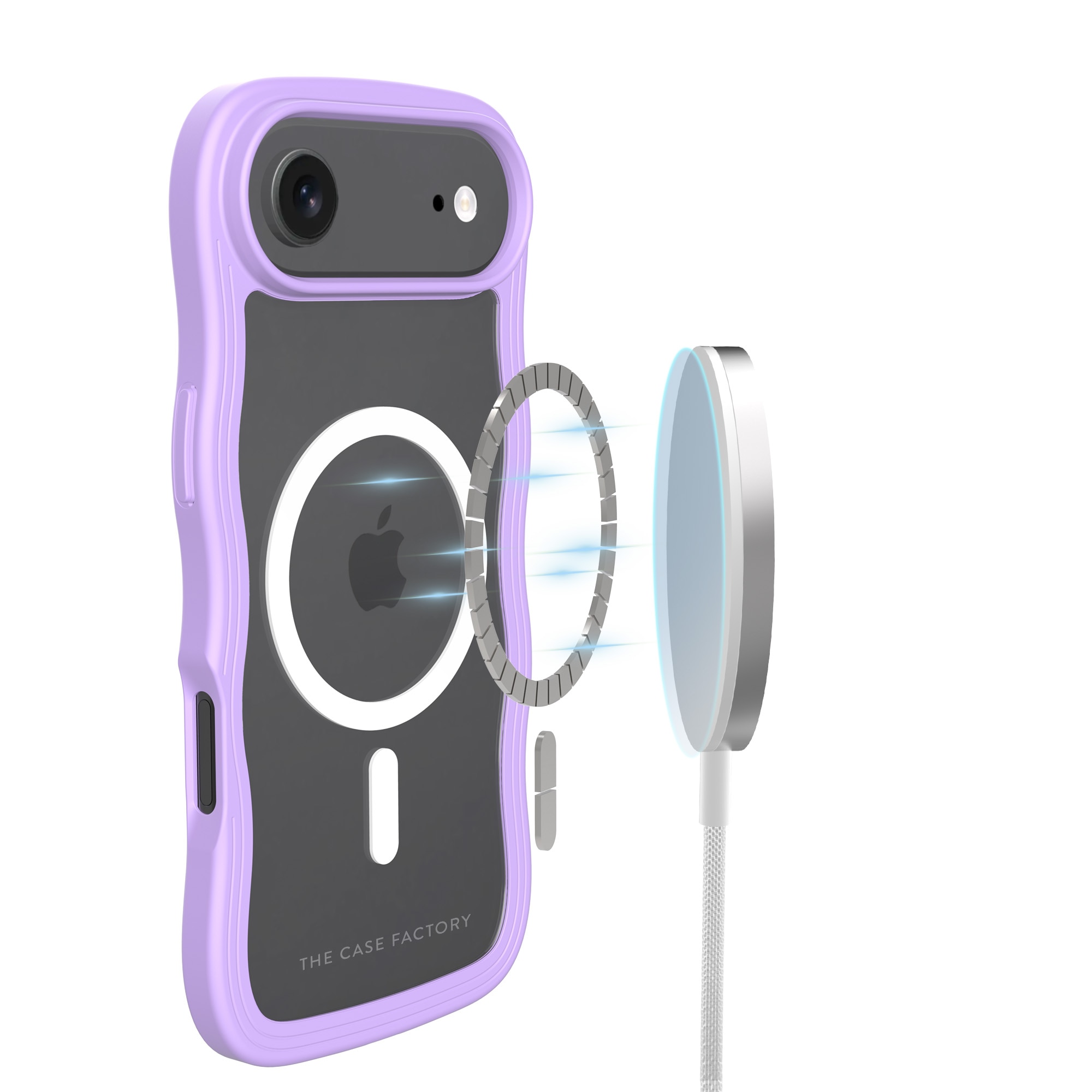 The Wave Mag Case iPhone Air Viola