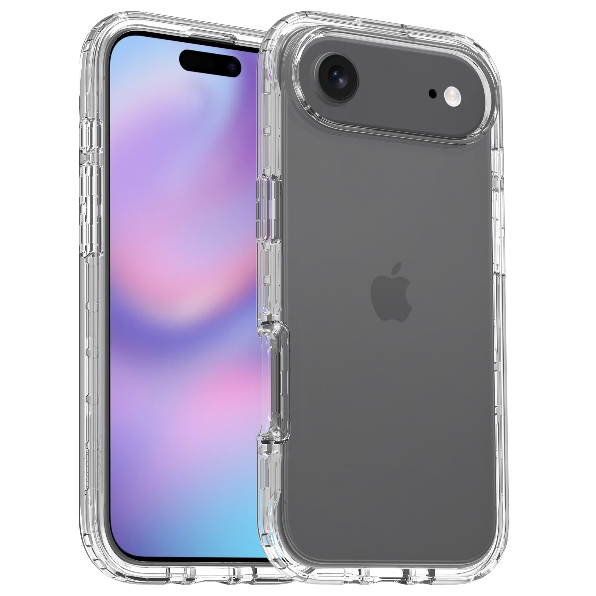Cover protezione totale iPhone 17 Air Trasparente