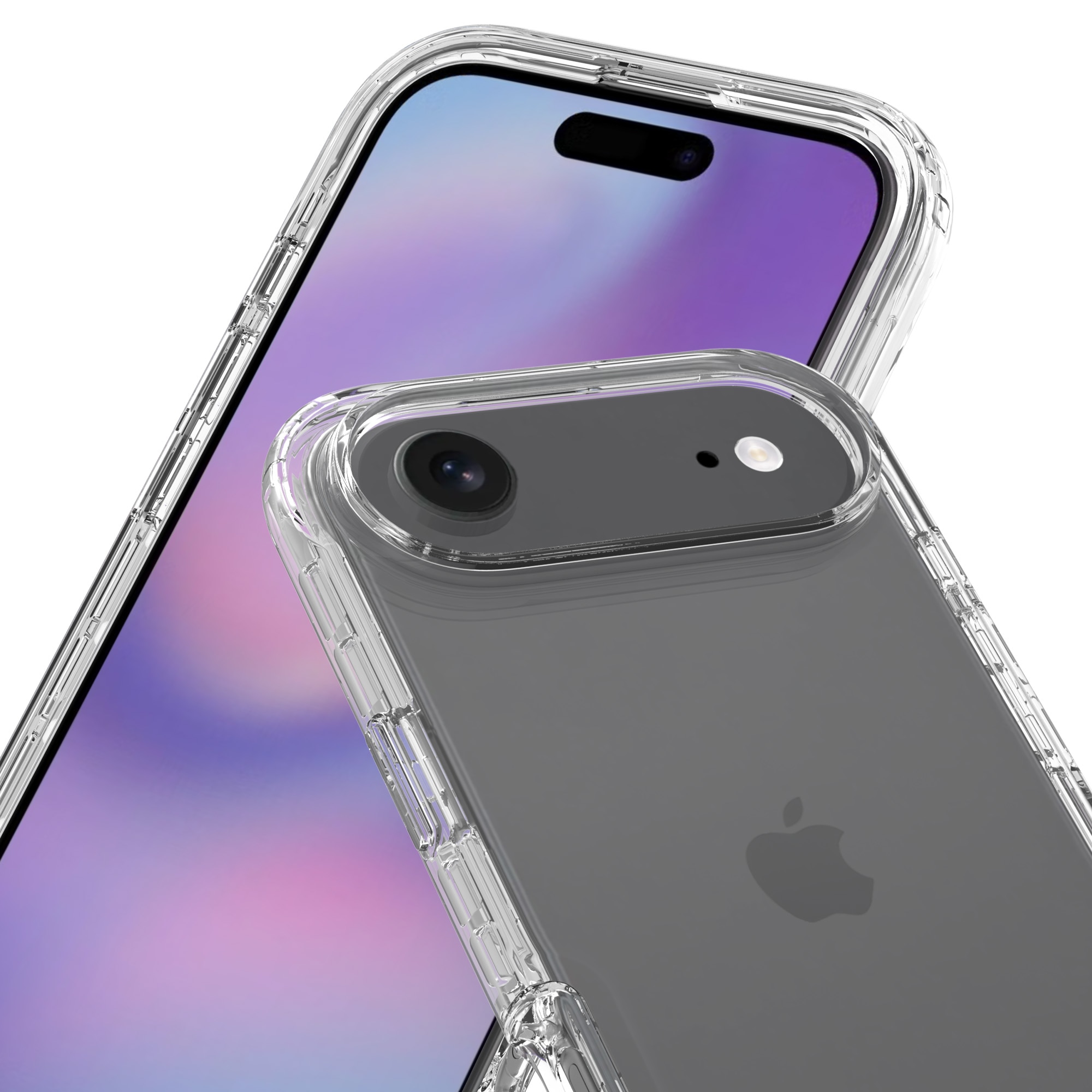 Cover protezione totale iPhone 17 Air Trasparente
