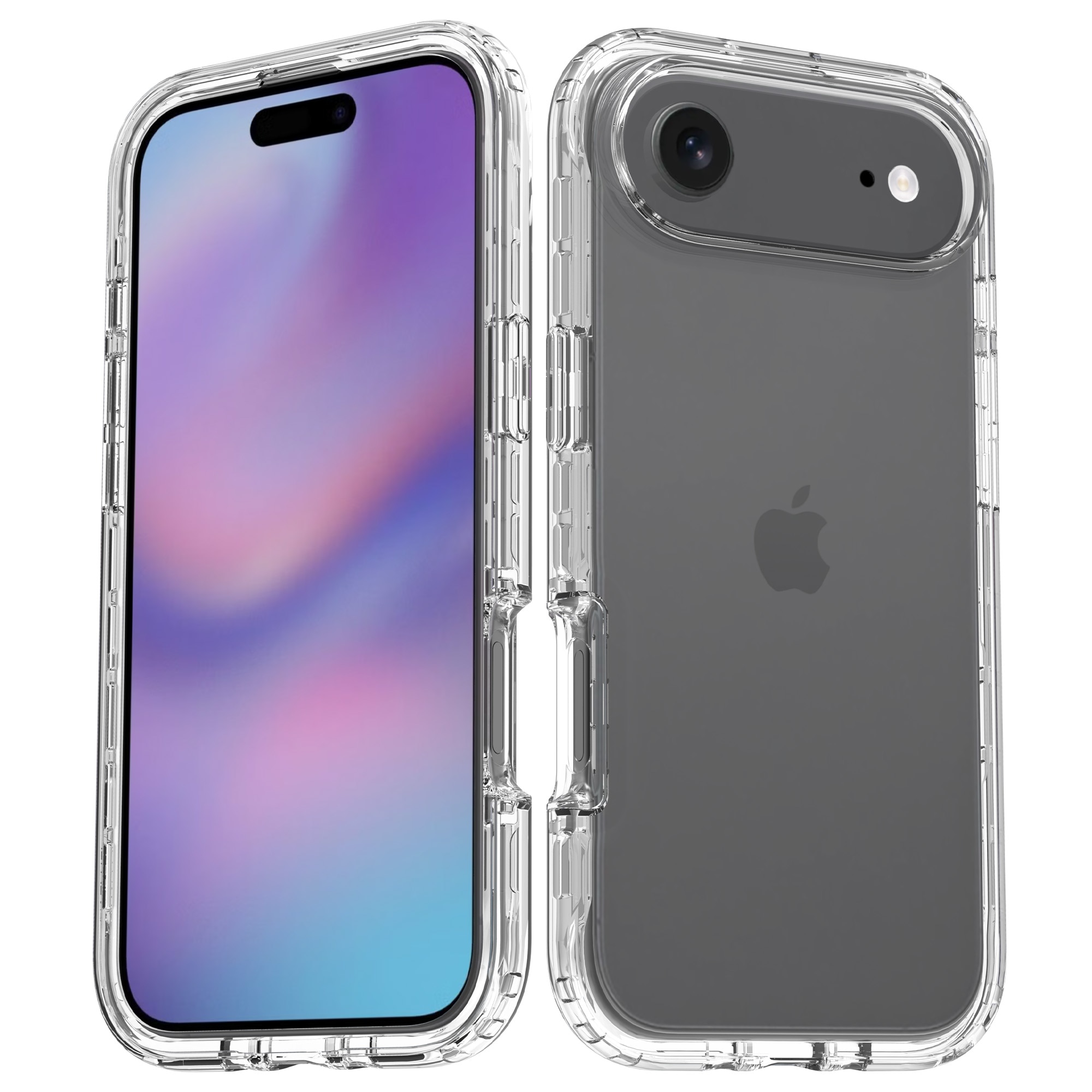 Cover protezione totale iPhone 17 Air Trasparente
