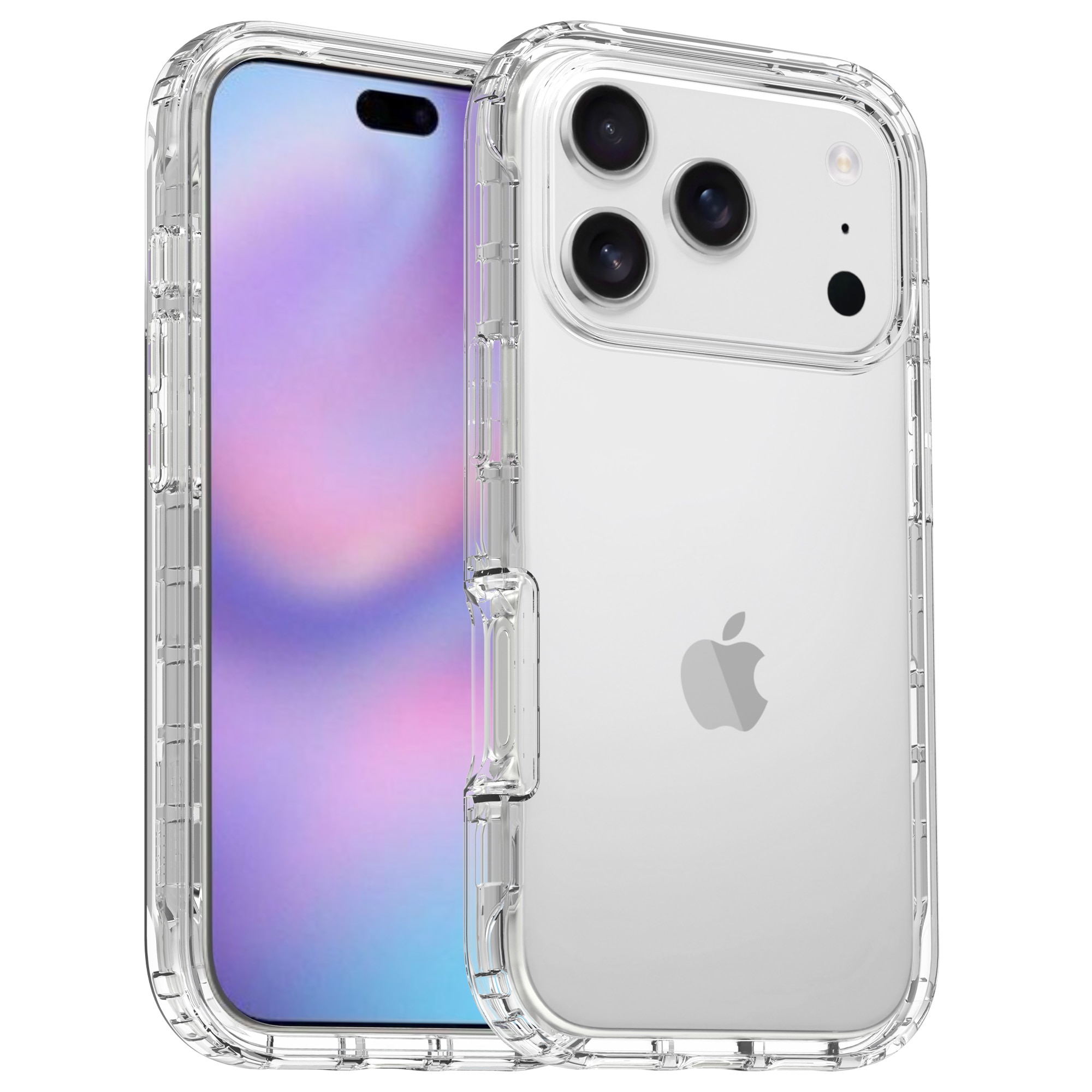 Cover protezione totale iPhone 17 Pro Trasparente