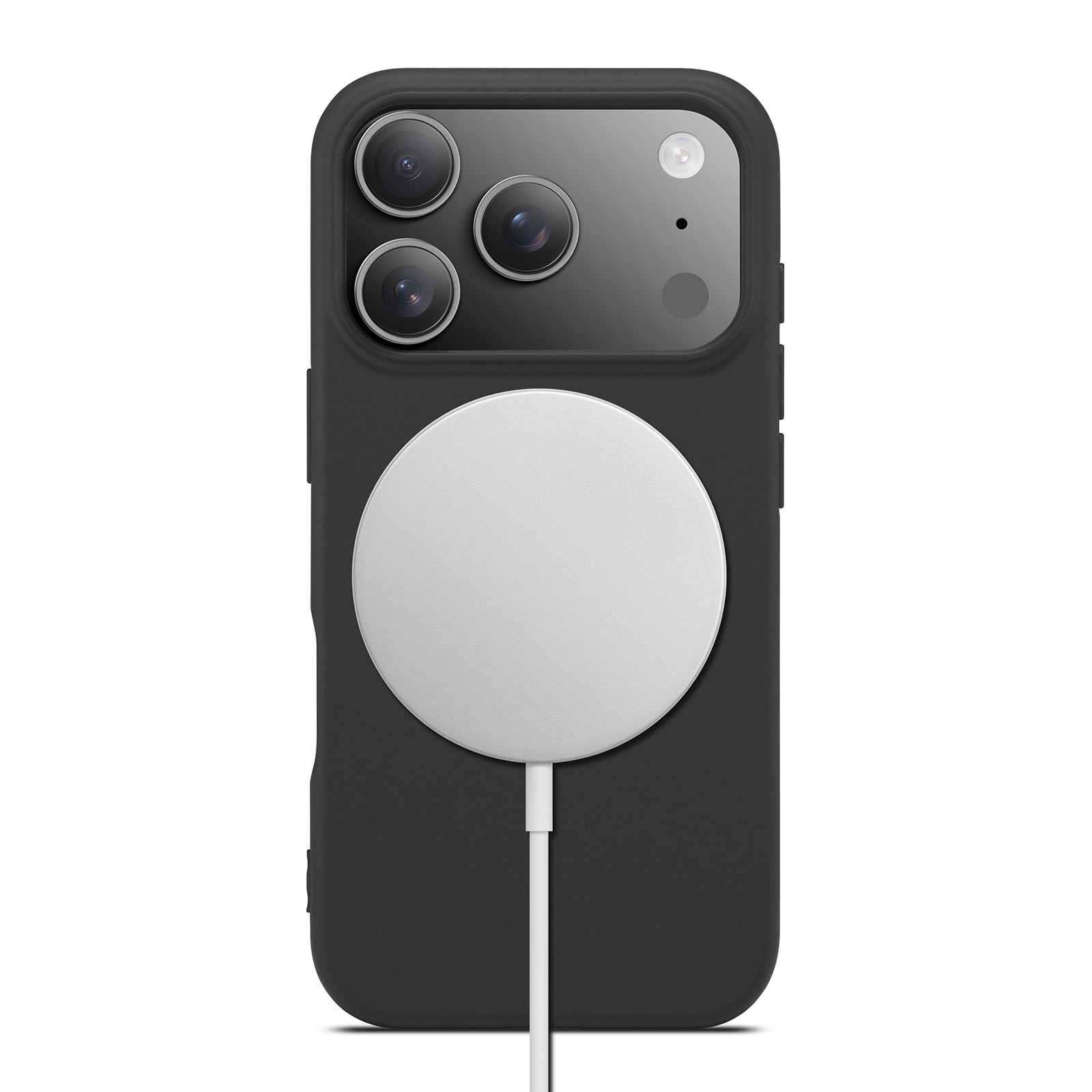 Cover TPU MagSafe iPhone 17 Pro Nero