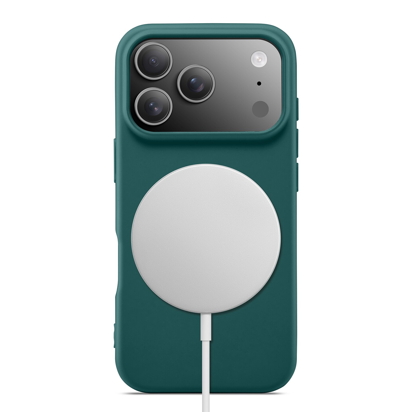 Cover TPU MagSafe iPhone 17 Pro Max Verde scuro