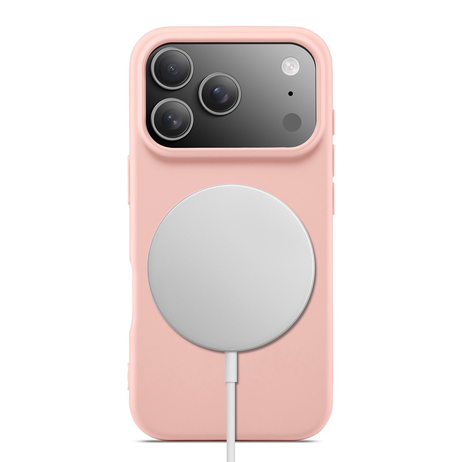Cover TPU MagSafe iPhone 17 Pro Max Rosa