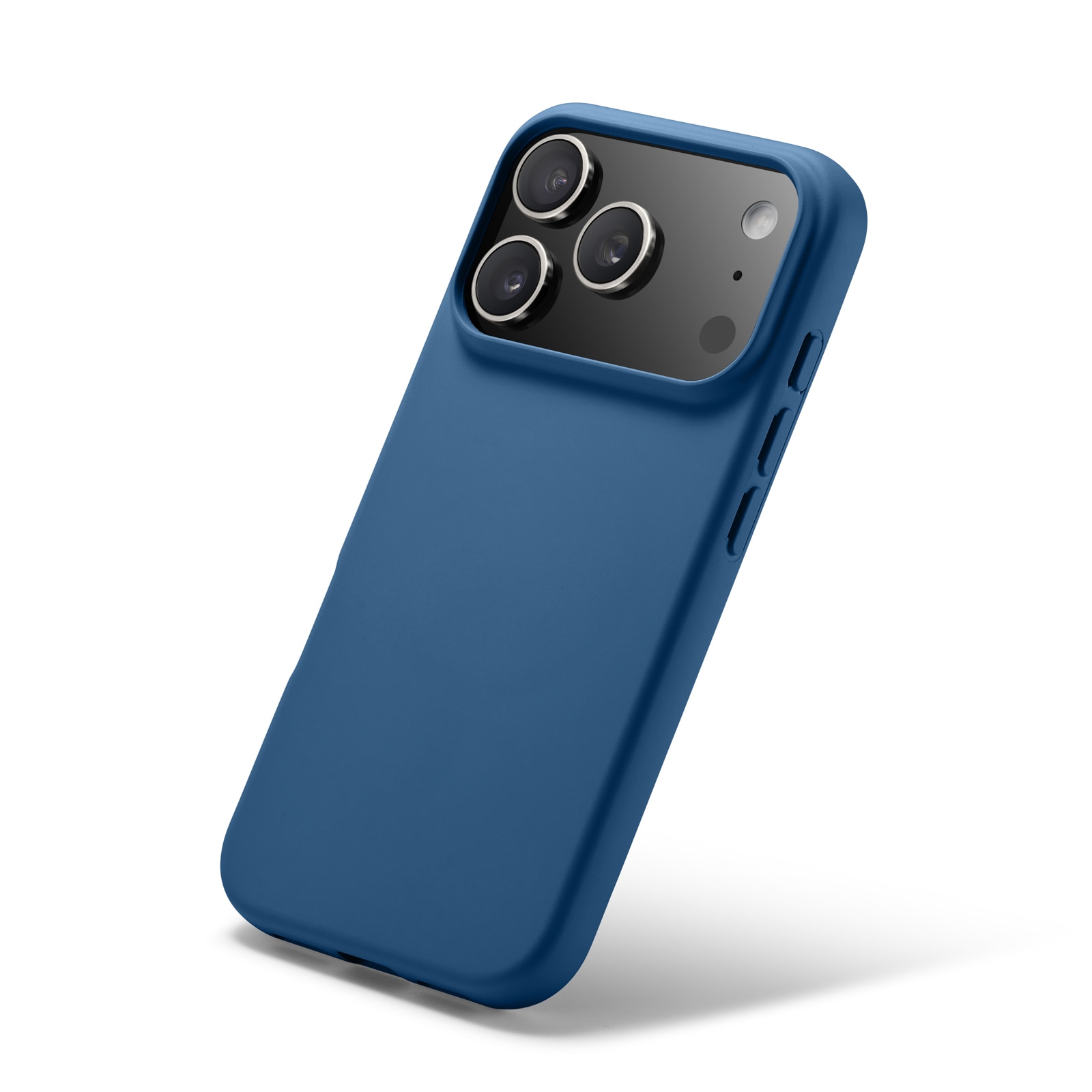 Cover TPU MagSafe iPhone 17 Pro Blu scuro