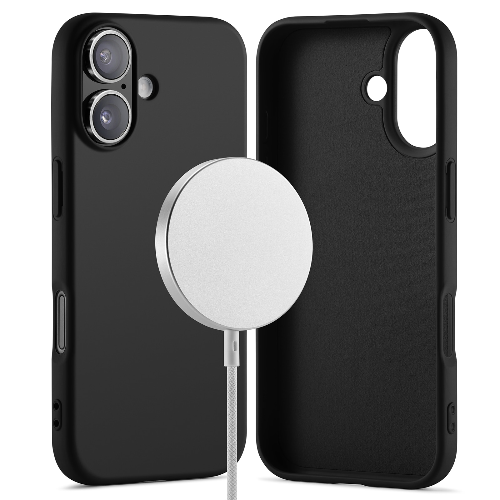 Cover TPU MagSafe iPhone 17 Nero