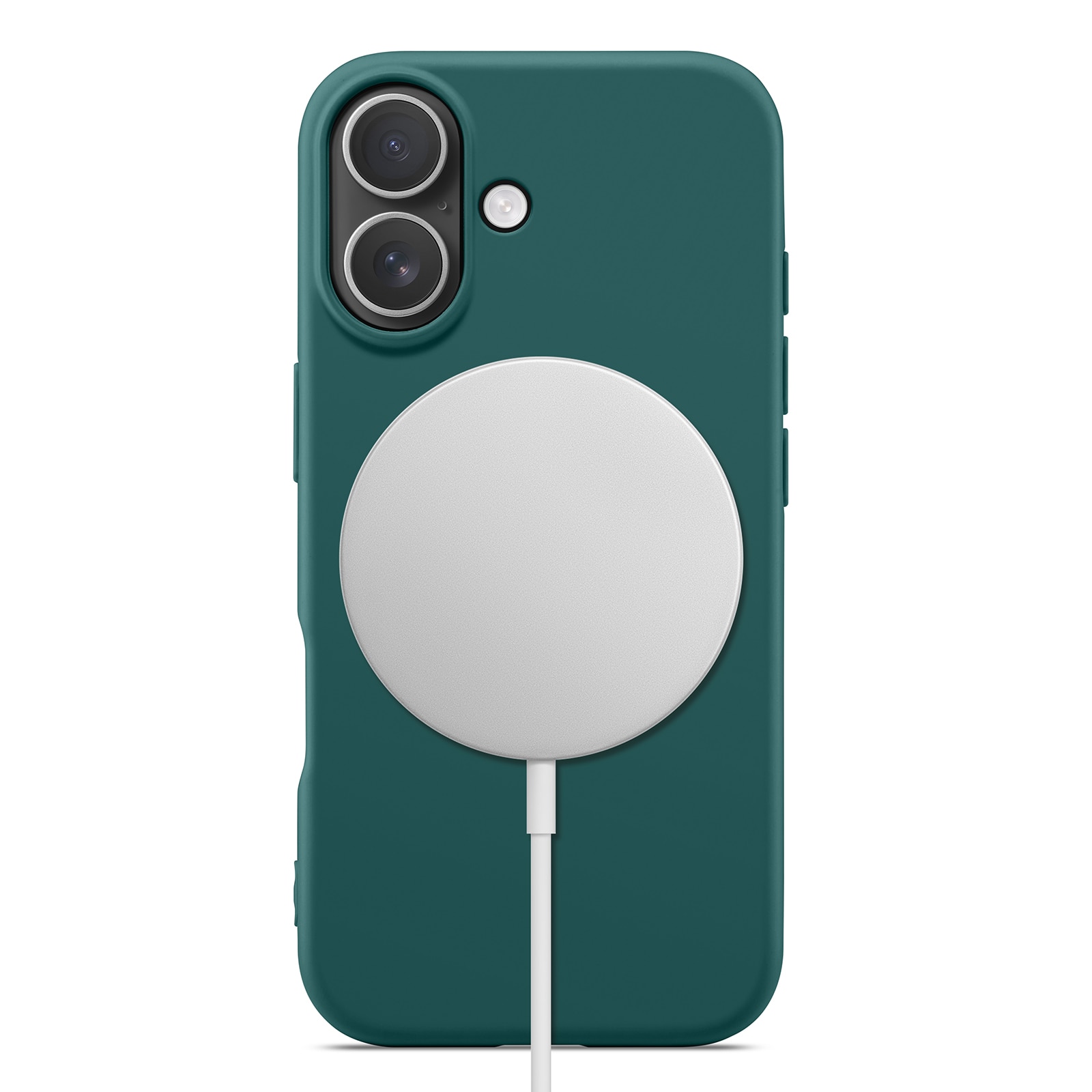 Cover TPU MagSafe iPhone 17 Verde scuro