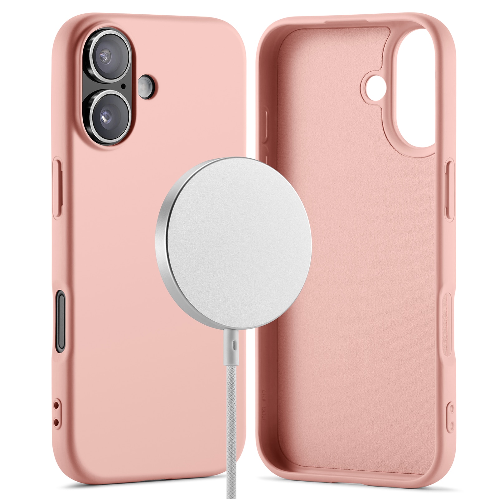Cover TPU MagSafe iPhone 17 Rosa