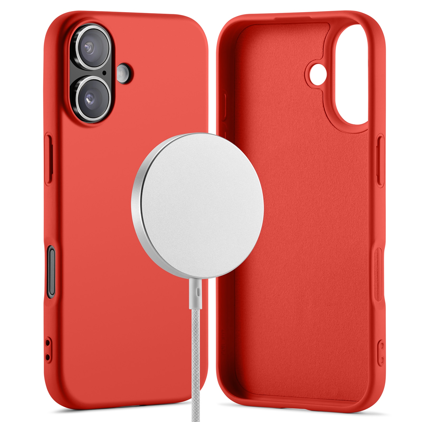 Cover TPU MagSafe iPhone 17 Rosso