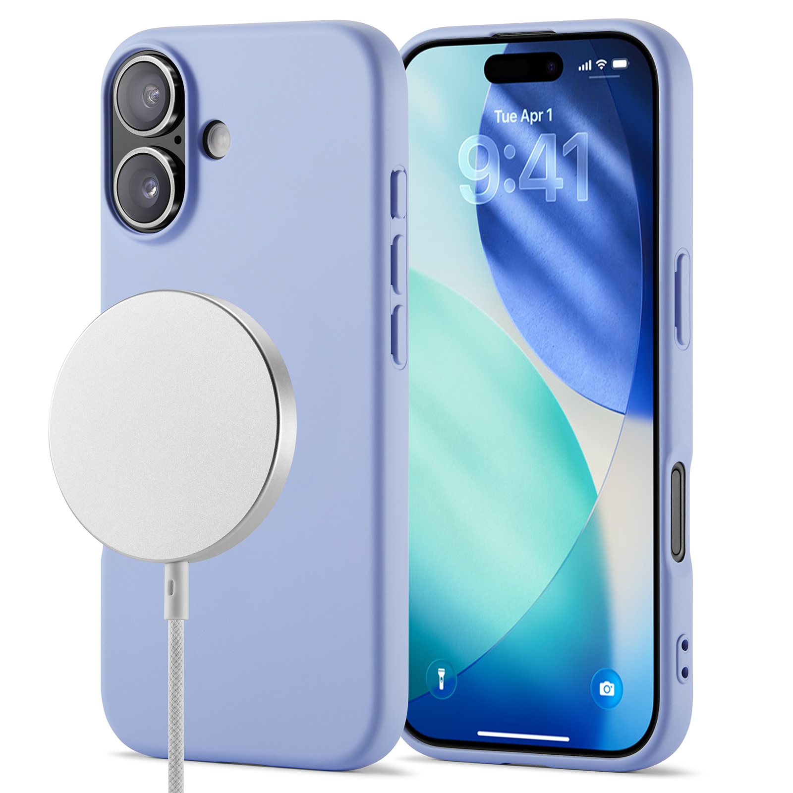 Cover TPU MagSafe iPhone 17 Viola