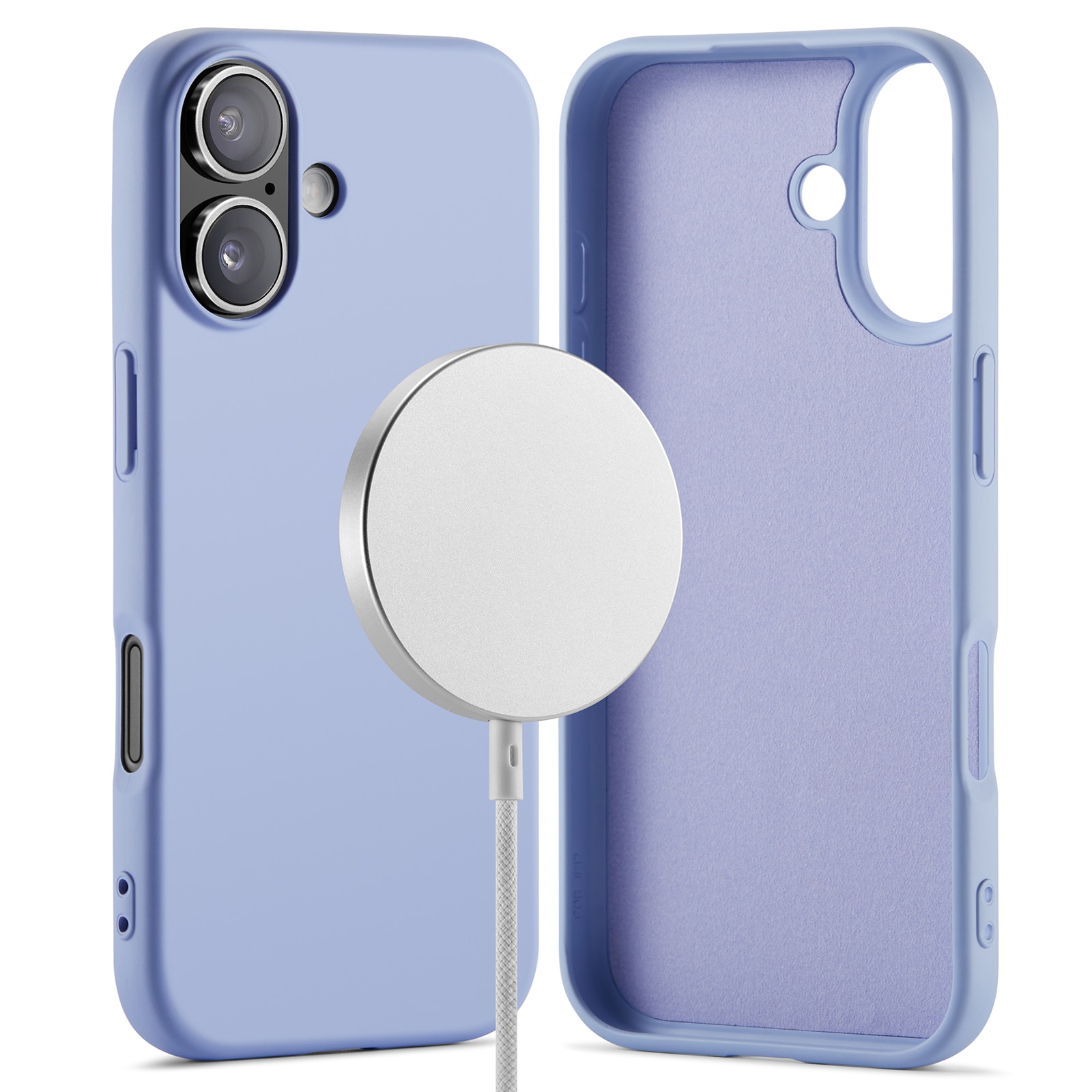 Cover TPU MagSafe iPhone 17 Viola