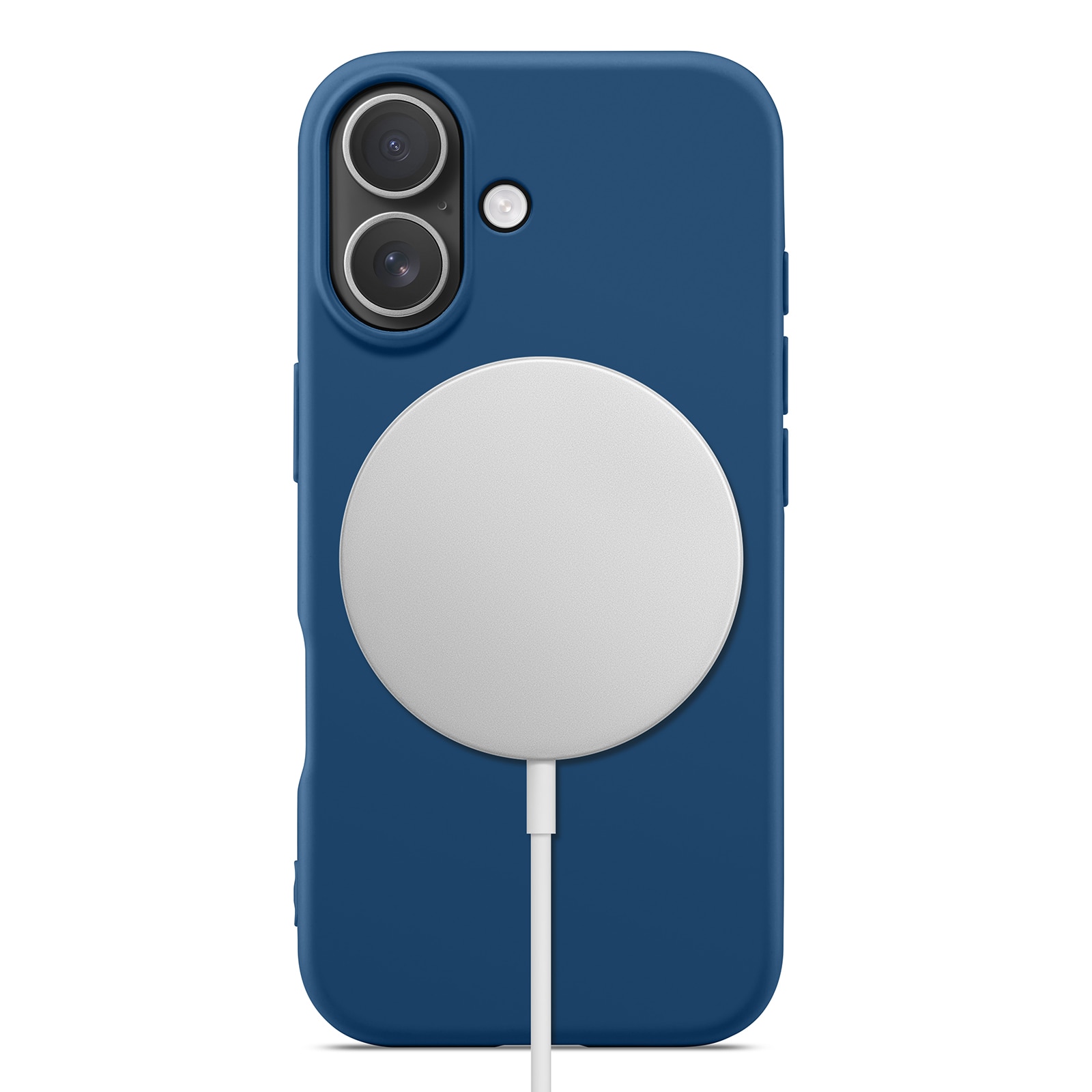 Cover TPU MagSafe iPhone 17 Blu scuro