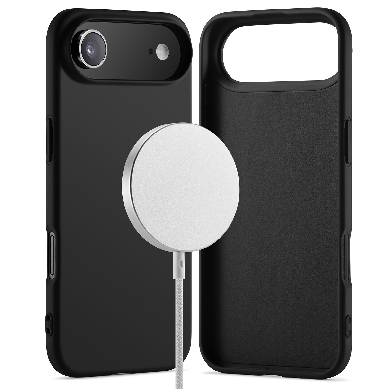 Cover TPU MagSafe iPhone 17 Air Nero