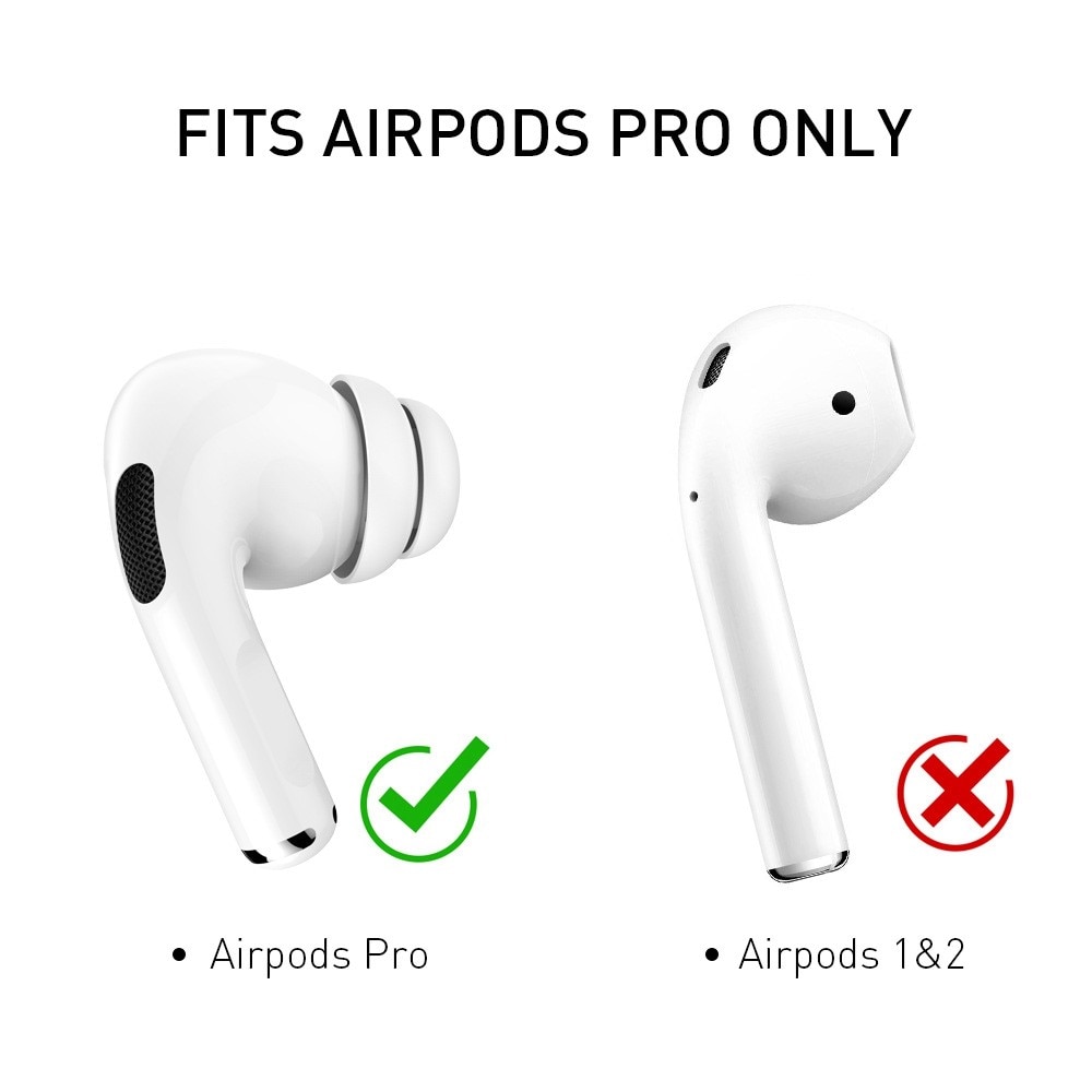 Soft Ear Tips (2 pezzi) AirPods Pro Bianco (Large)