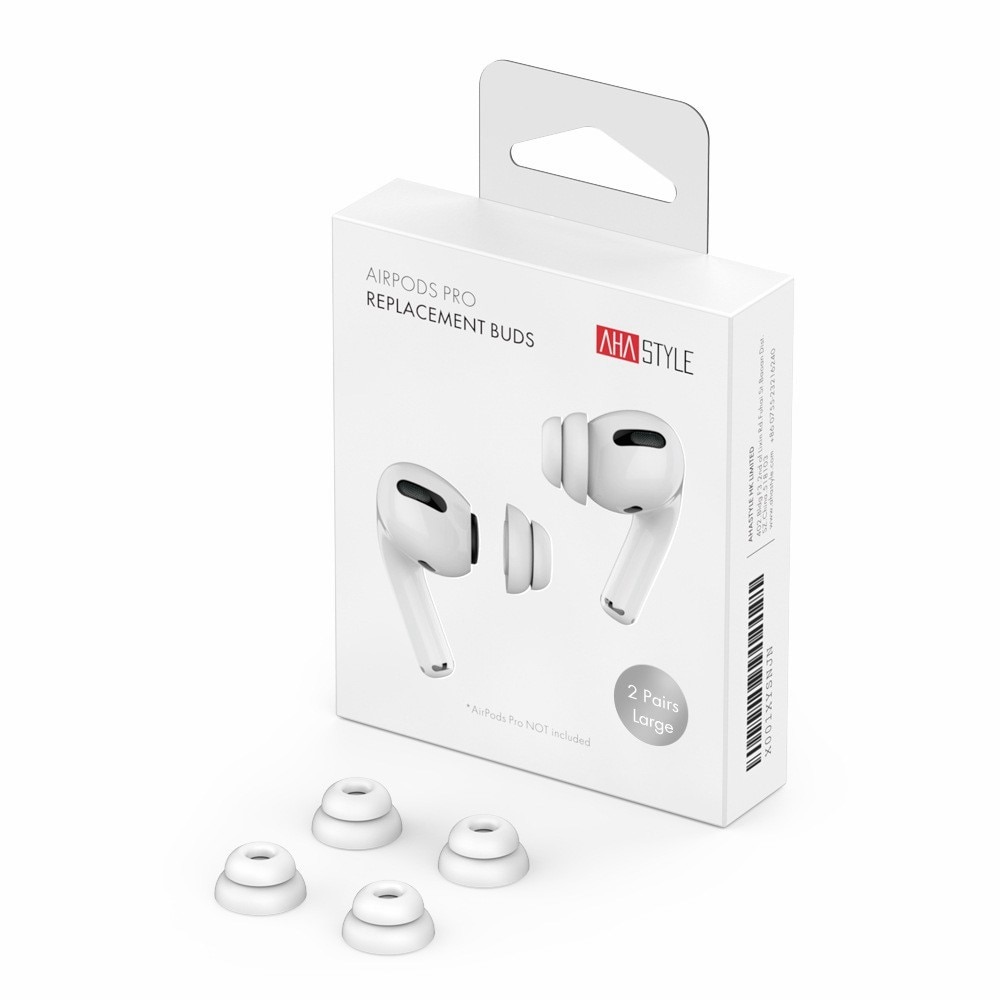 Soft Ear Tips (2 pezzi) AirPods Pro Bianco (Large)